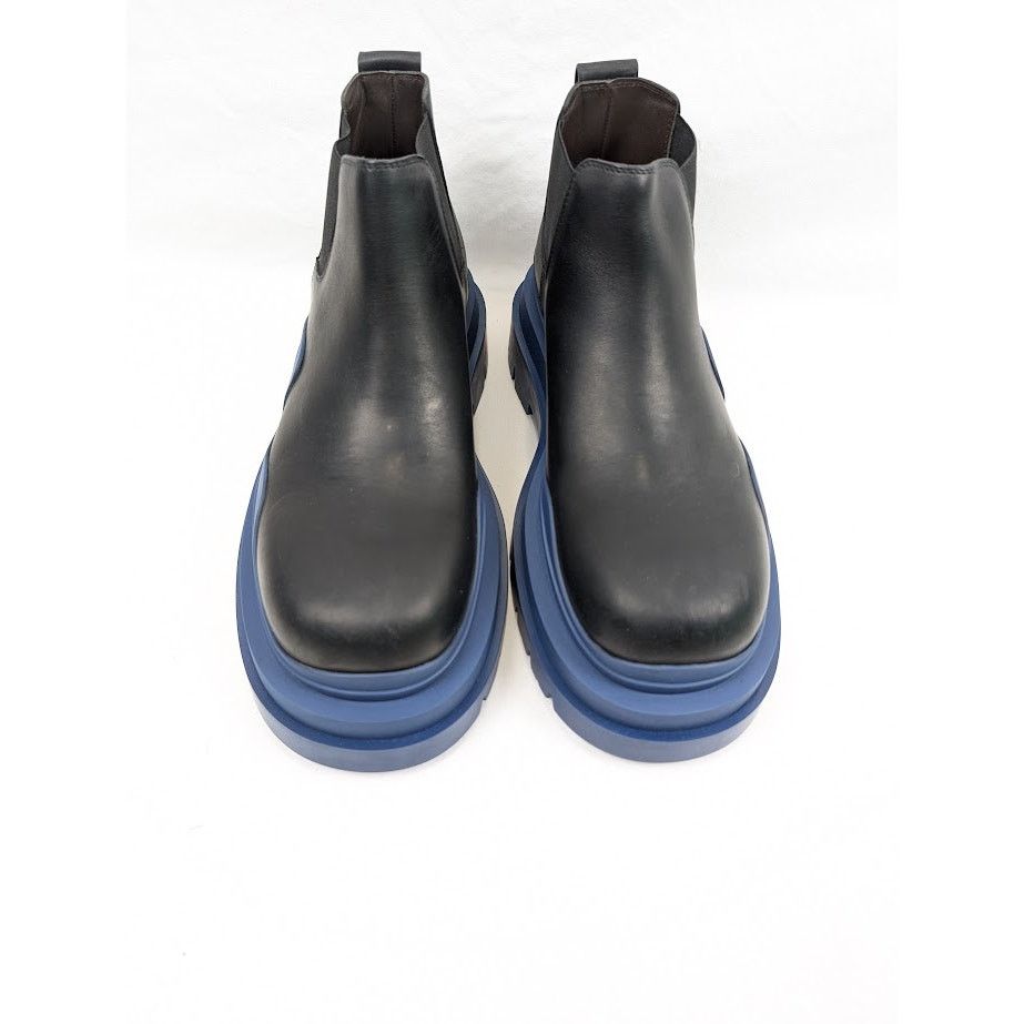 Bottega Veneta o1rshd1 Military Calf Tire Boots in Black Size US 9.5 / EU 42-43 - 16 Thumbnail
