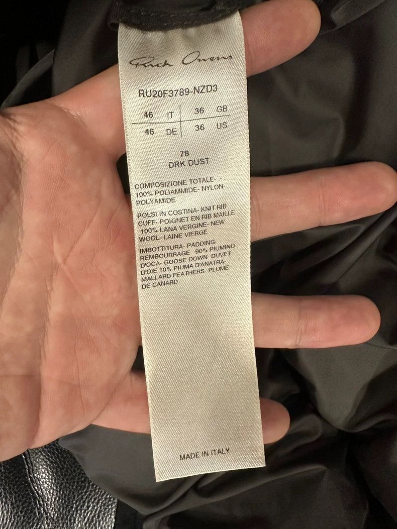 Rick Owens Rick Owens down jacket-2506 Size US M / EU 48-50 / 2 - 7 Thumbnail