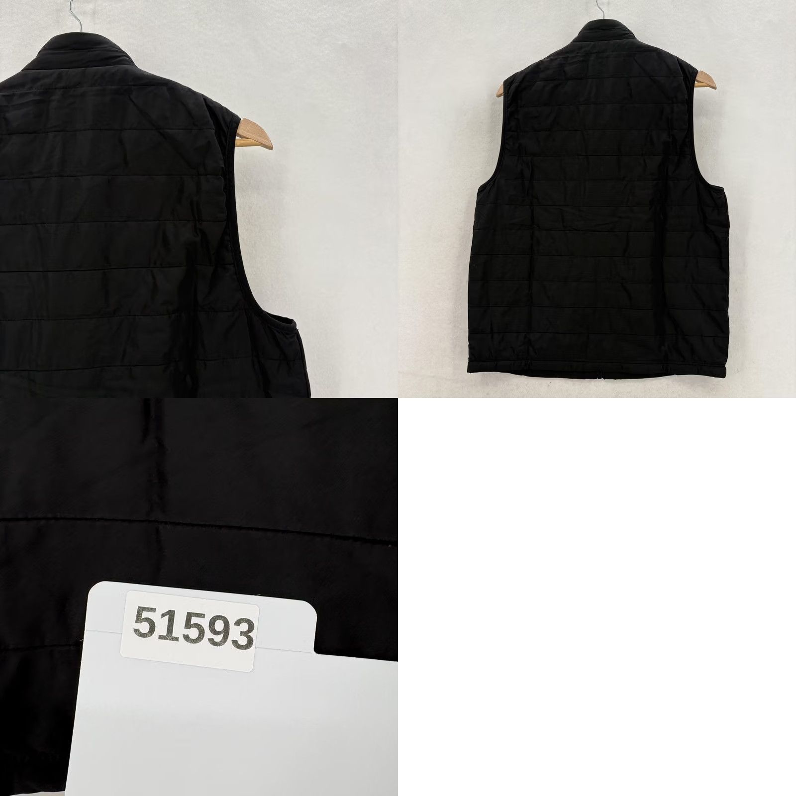 Banana Republic Banana Republic Vest Mens Small Black Quilted Full Zip Puffer Lined Travel Camp Size US S / EU 44-46 / 1 - 9 Thumbnail