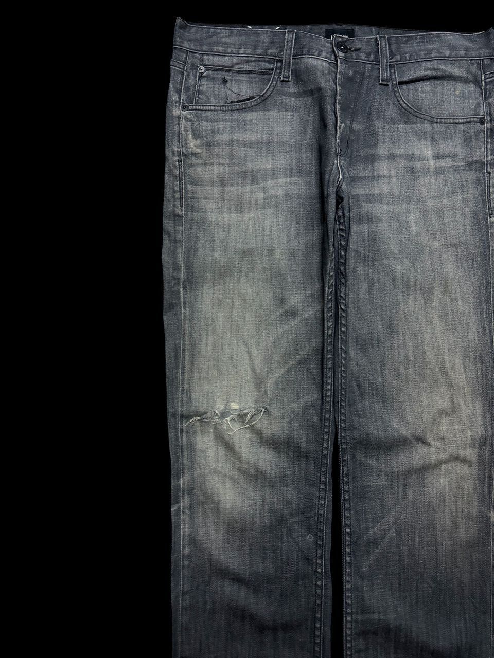 Vintage Vintage Hudson Rusty Mudwash Distressed Ripped Sick Style Size US 34 / EU 50 - 4 Thumbnail