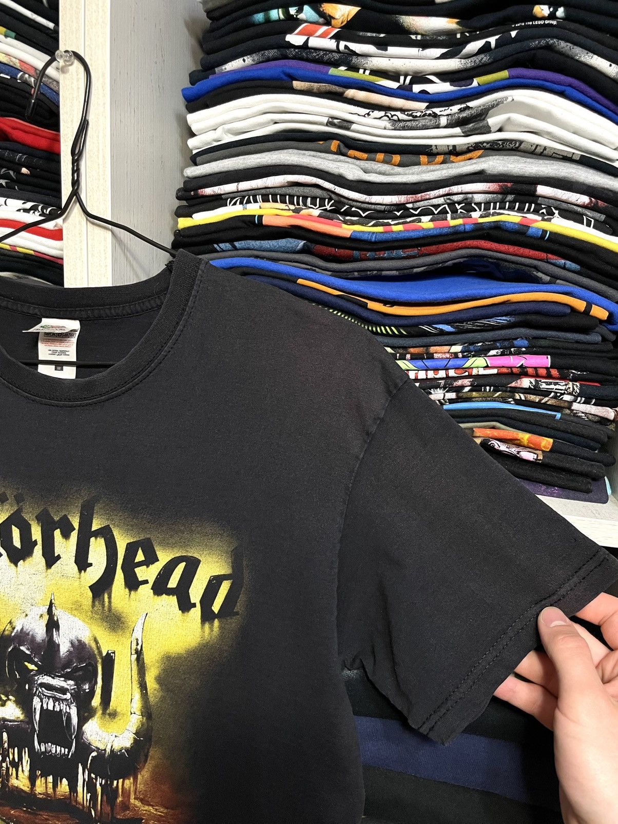 Band Tees Vintage Y2K Motorhead Aftershock Rock Metal Band T-Shirt Size US M / EU 48-50 / 2 - 10 Thumbnail