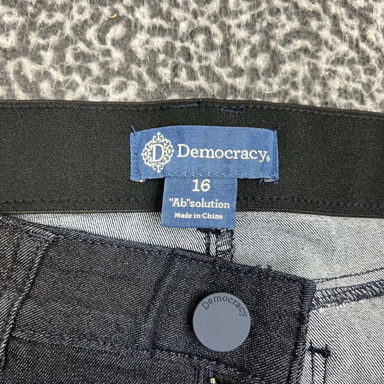 Other Democracy Jeggings Women 16 "Ab"solution Booty Lift 36x30 Size 36" / US 14 / IT 50 - 8 Thumbnail