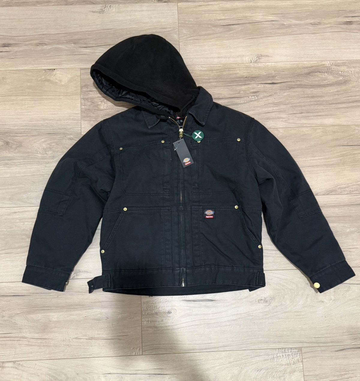 Dickies × Supreme DICKIES WORK JACKET BLACK SIZE SMALL FW24 Size US S / EU 44-46 / 1 - 1 Thumbnail
