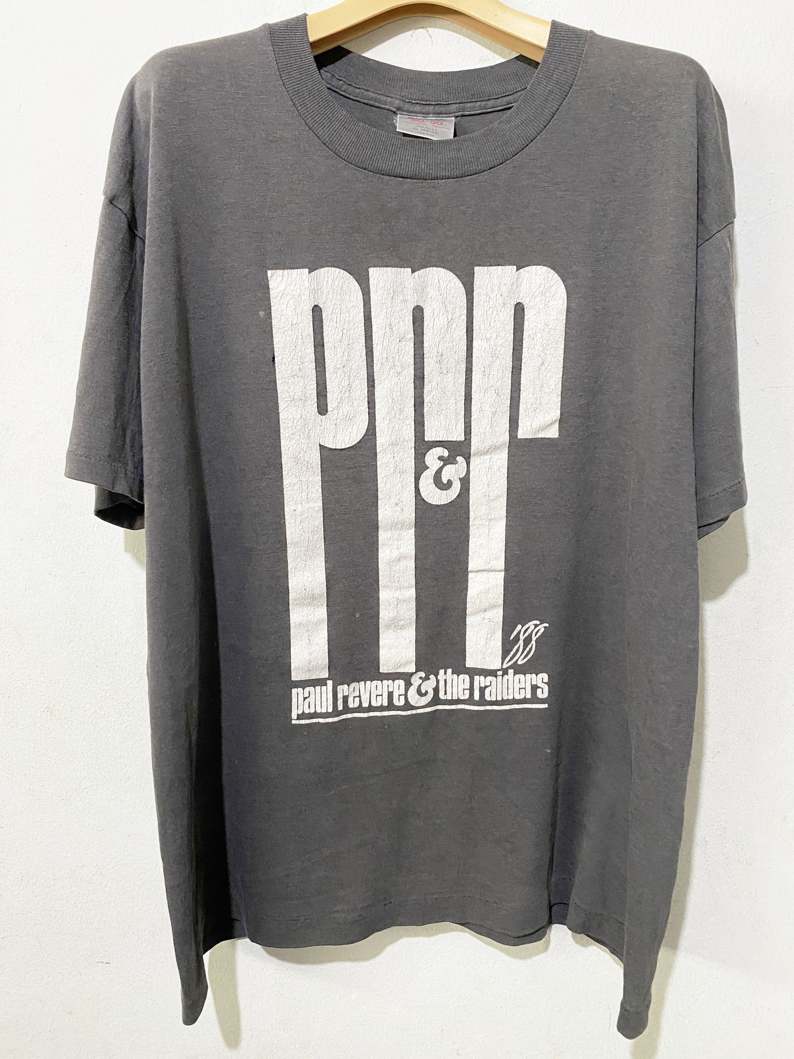Band Tees × Vintage Vintage 1988 Paul Revere & the Raiders Shirt Size US XL / EU 56 / 4 - 1 Thumbnail