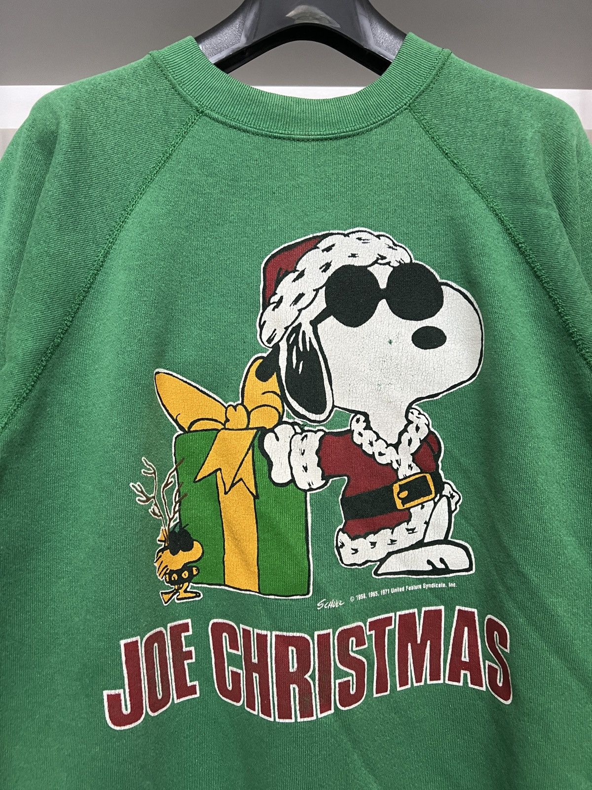 Vintage Vintage 70s Snoopy Joe Christmas Crewneck Size US M / EU 48-50 / 2 - 4 Thumbnail