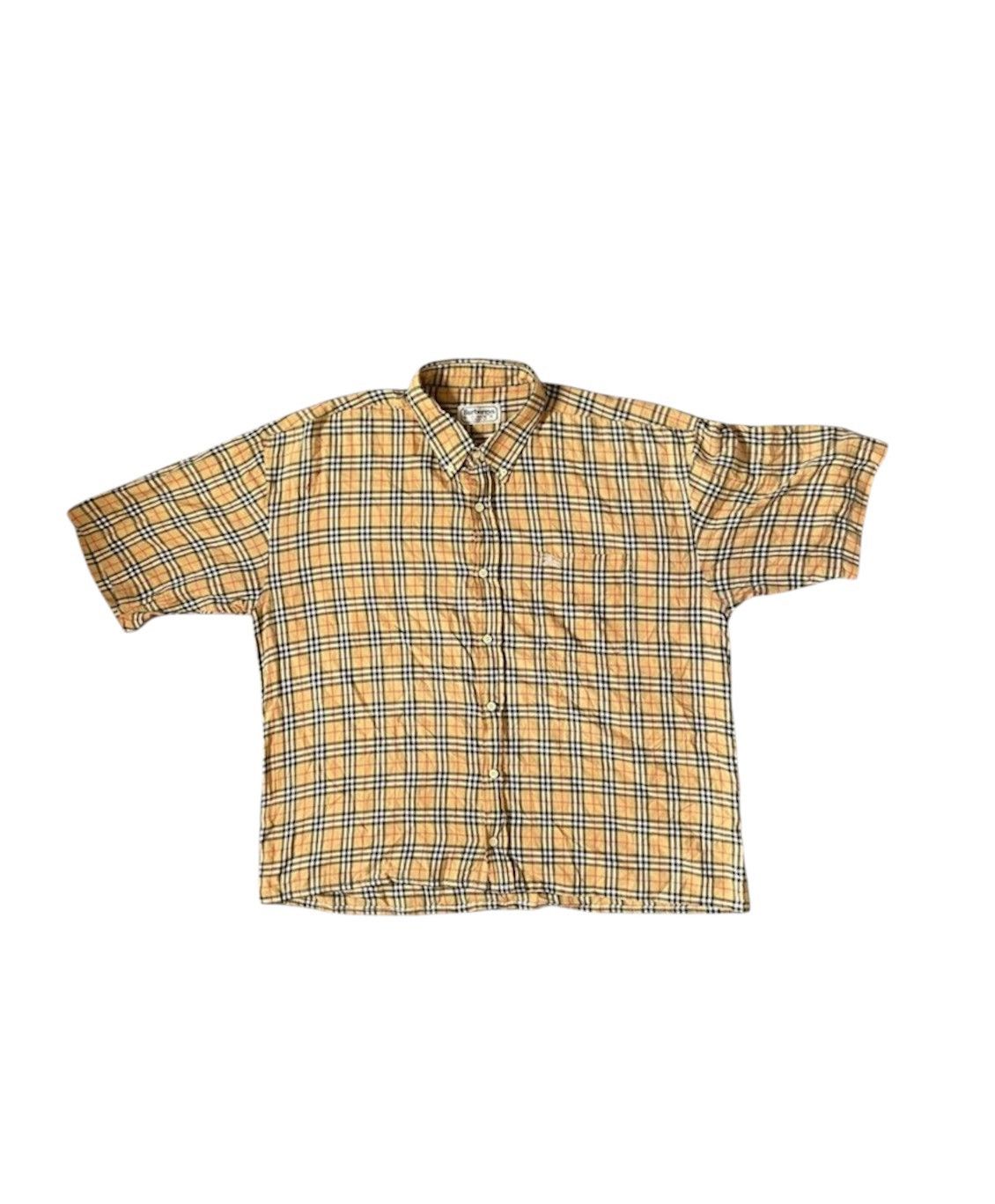 Burberry Vintage Burberrys Nova Check Shirt Size US XL / EU 56 / 4 - 1 Thumbnail