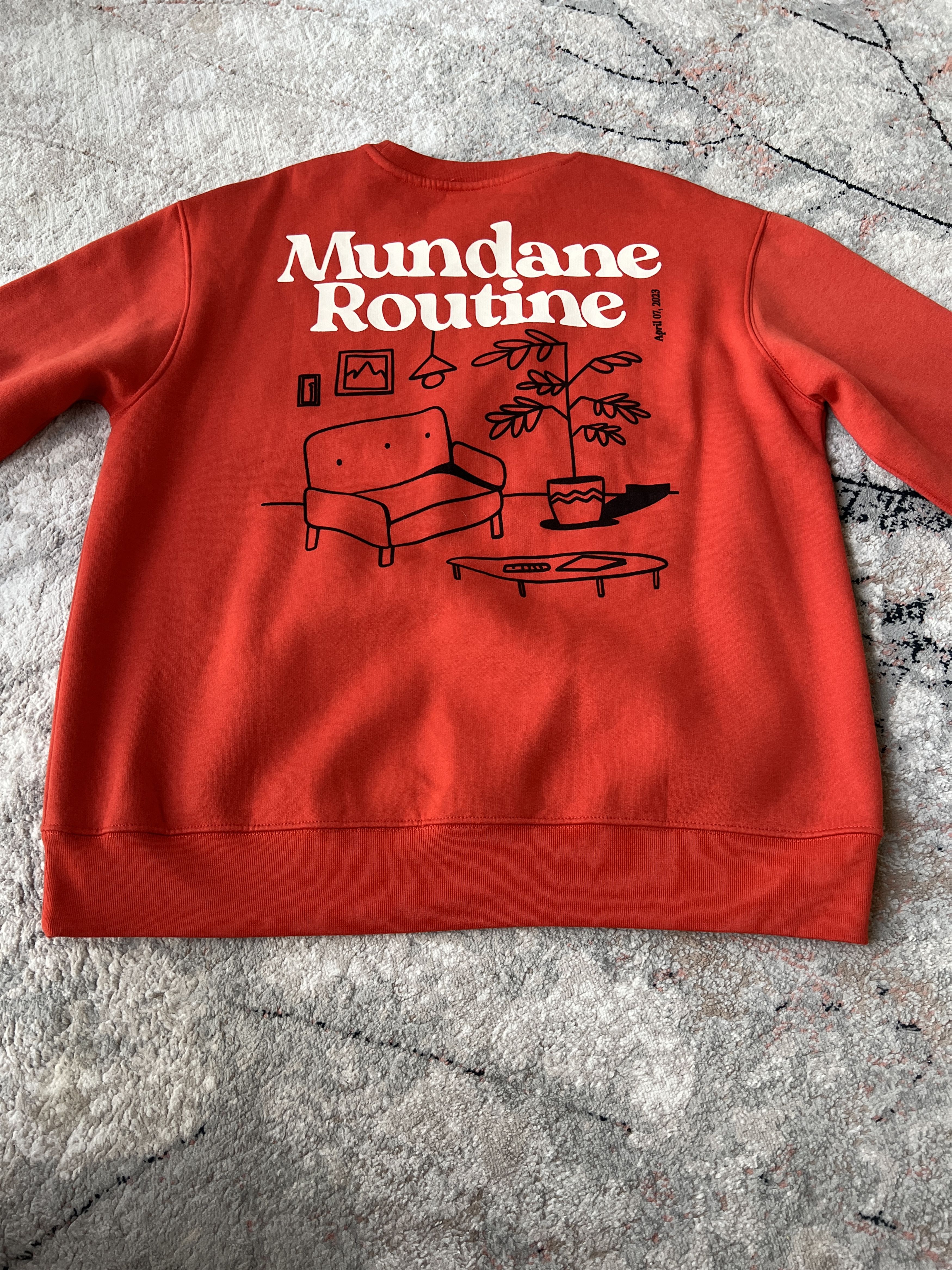 Zara Zara Mundane Routine Sweatshirt Size US M / EU 48-50 / 2 - 3 Thumbnail