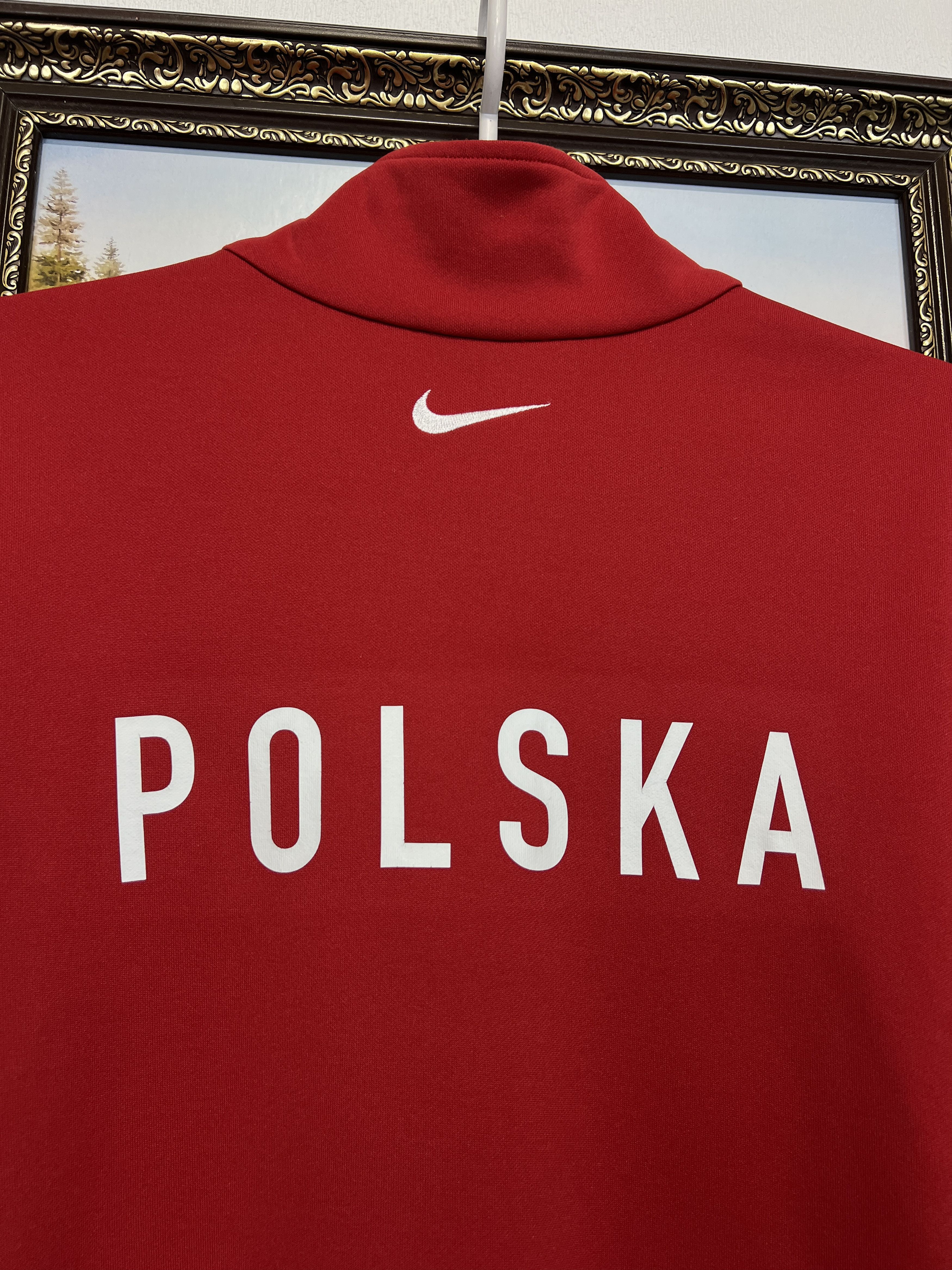 Nike Vintage Poland Football Jacket Soccer Track Top National Size US XL / EU 56 / 4 - 10 Thumbnail