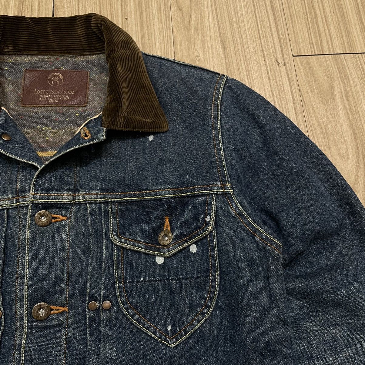 Splendid Denim Jacket - Lost Dessau denim selvedge inner blanket Size US M / EU 48-50 / 2 - 11 Thumbnail