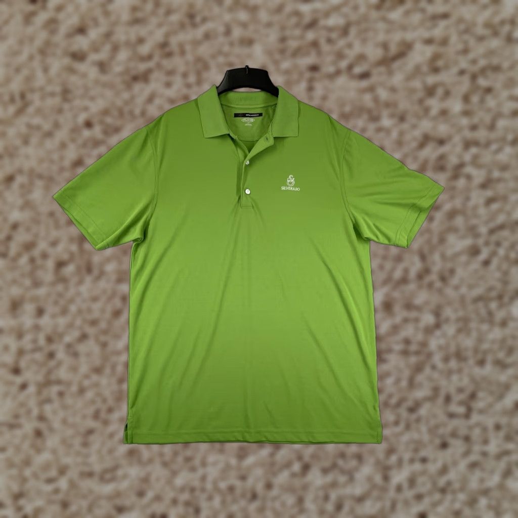 Vintage VINTAGE Greg Norman Polo Shirt Mens Large Green Short Sleeve Polo Shirt Golf Shirt - Auto-Generated title cannot include new information. Size US L / EU 52-54 / 3 - 1 Thumbnail