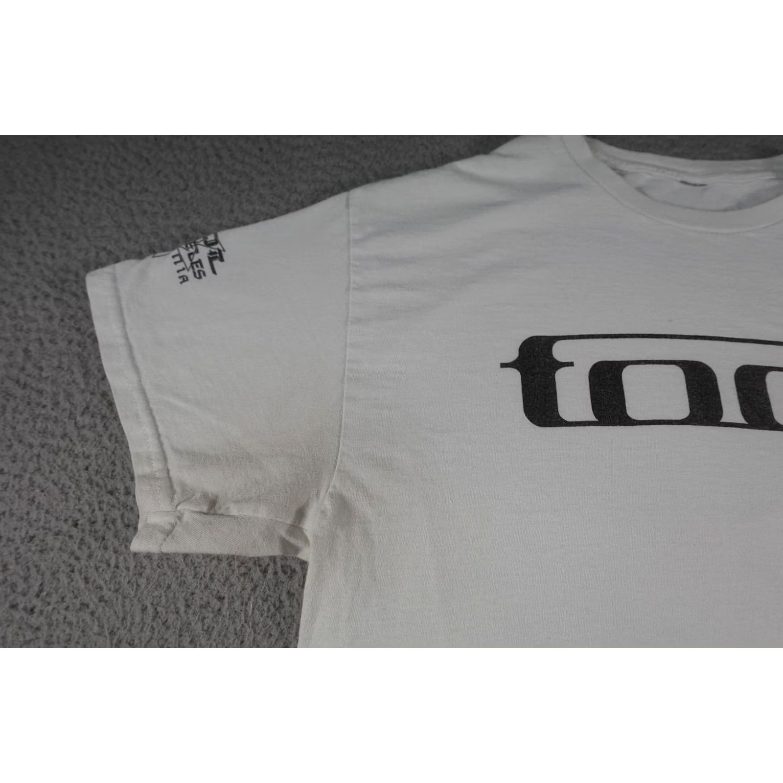 Doublet Tool Tour Shirt Mens Large White Graphic Print Double Sided Opiate Vintage 2009 Los Angeles CA Wrench Logo Bands Mens Shirt Size US L / EU 52-54 / 3 - 3 Thumbnail