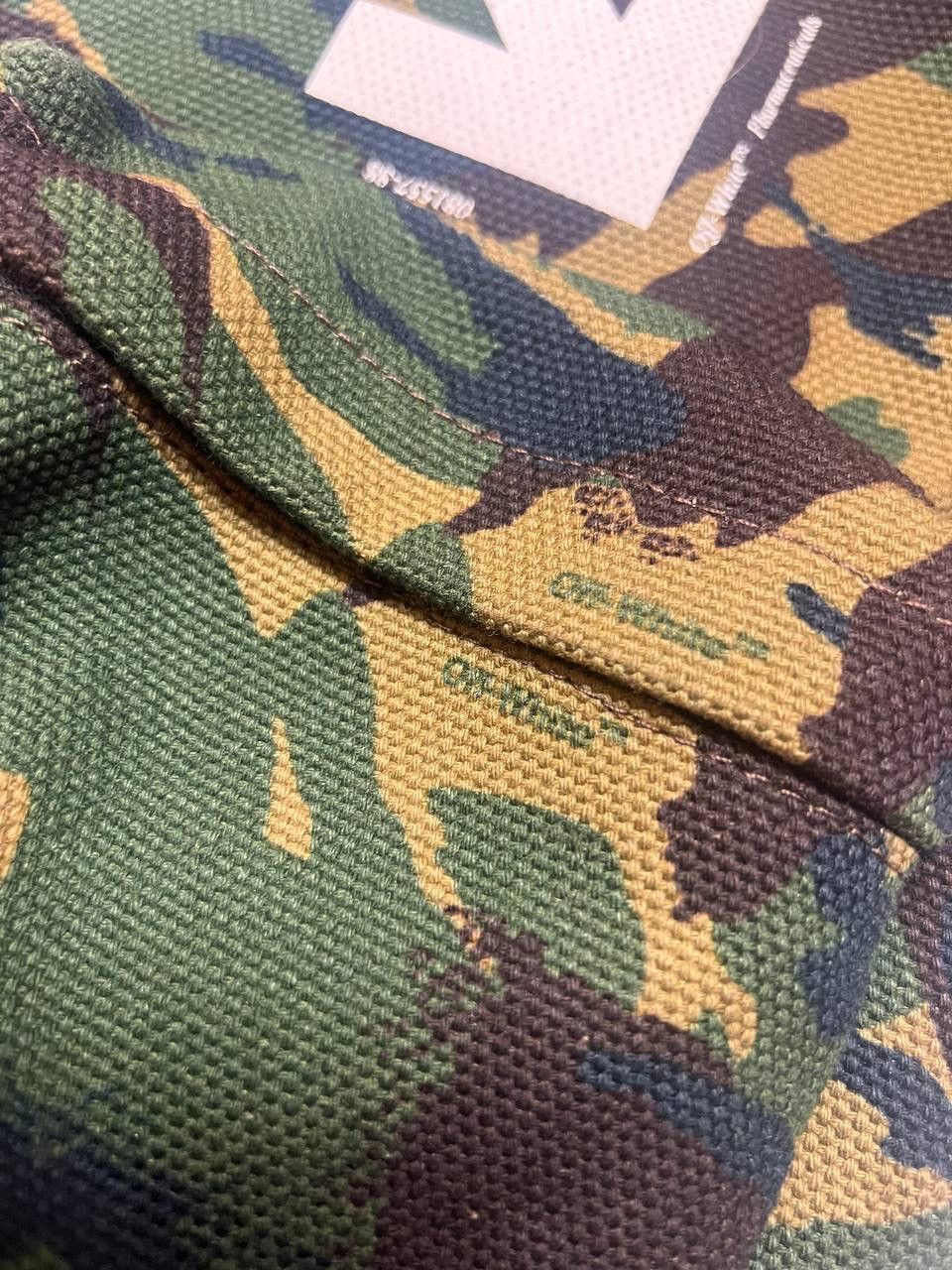 Off-White NWT🏷️ Off-White Multicolour Camouflage Backpack Size ONE SIZE - 8 Thumbnail