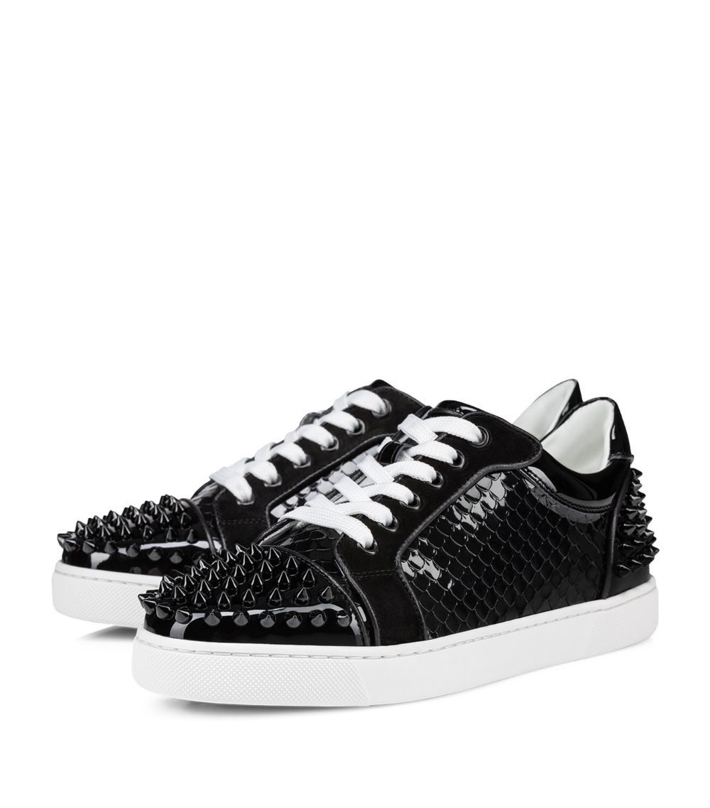 Christian Louboutin o1s1wg110225 Vieira 2 Sneakers in Black Size US 10 / IT 40 - 1 Thumbnail