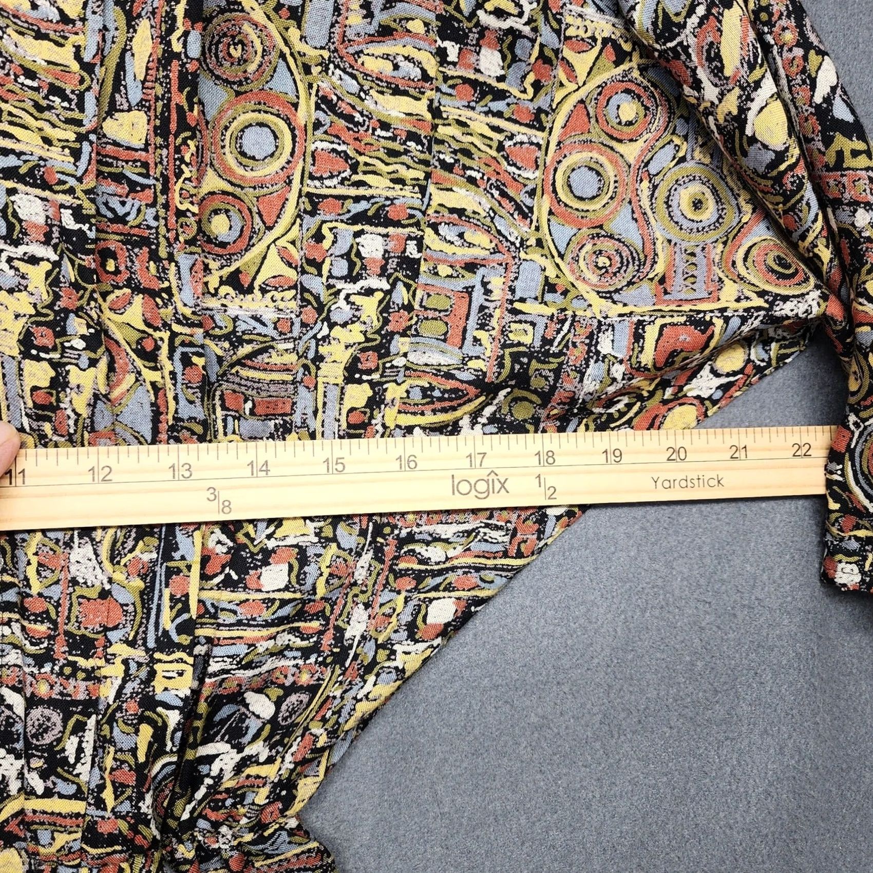 Vintage VINTAGE Positive Influence Dress Dolman Sleeve Pockets Midi Button Front Size S Womens Brown Classic Cottage 80s 90s Size S / US 4 / IT 40 - 6 Thumbnail