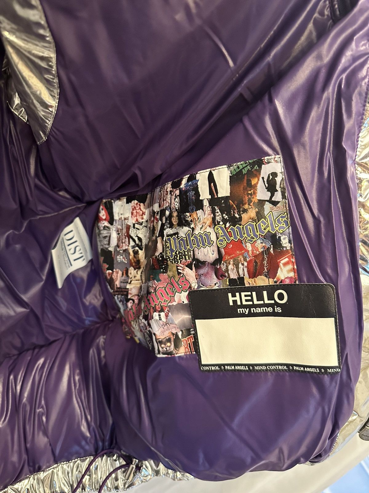 Moncler × Palm Angels Moncler X Palm Angels silver puffer exon vest Size US L / EU 52-54 / 3 - 19 Thumbnail