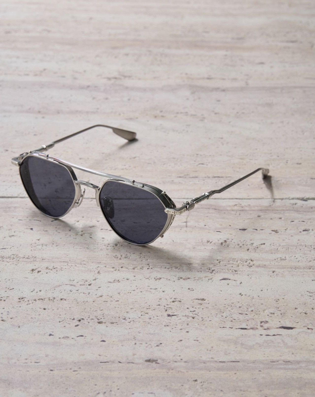 Chrome Hearts CHROME HEARTS FREE RIDE SUNGLASSES Size ONE SIZE - 1 Thumbnail
