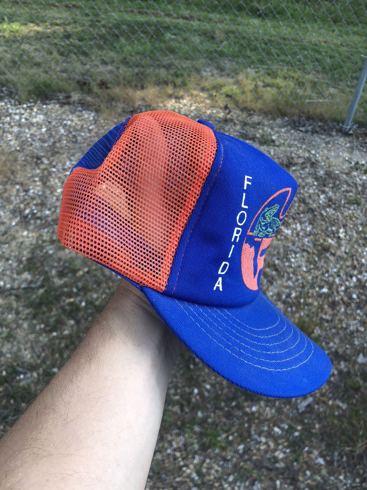 Vintage Vintage 80s Florida Gators Hat Cap Snap Back College Trucker Size ONE SIZE - 4 Thumbnail