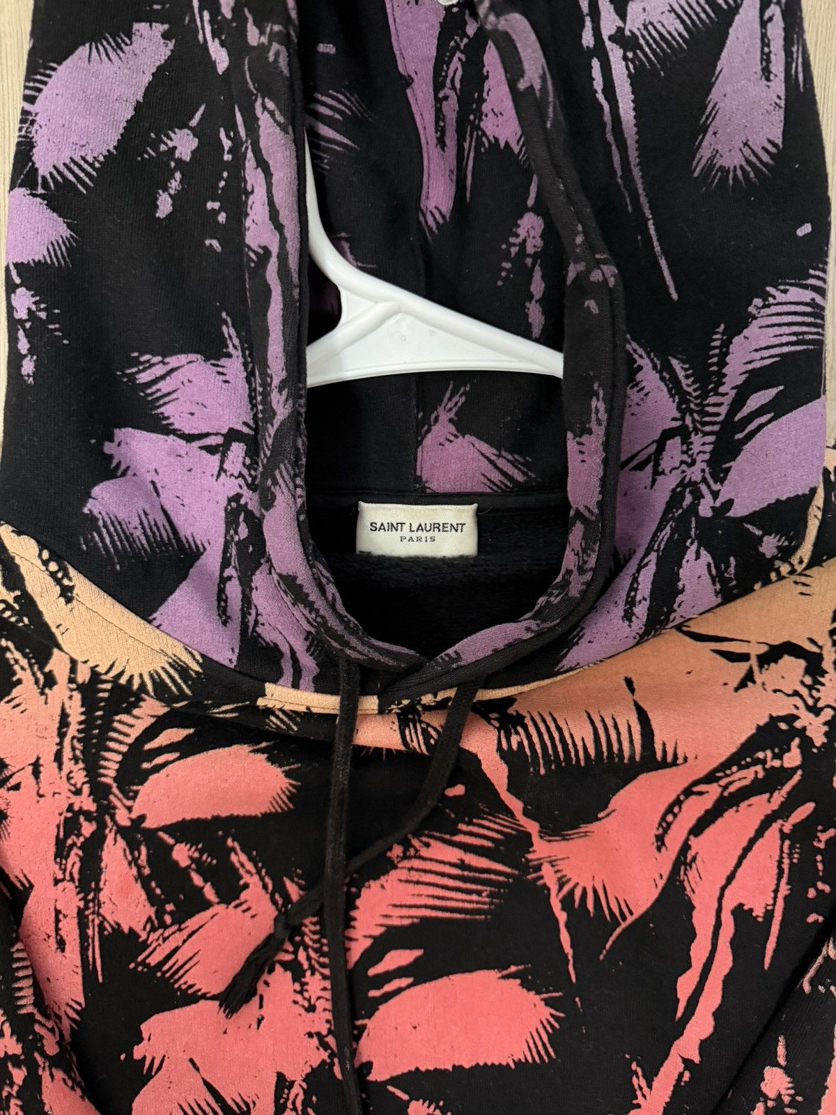 Saint Laurent Paris Saint Laurent Palm Trees Hoodie Size US M / EU 48-50 / 2 - 3 Thumbnail