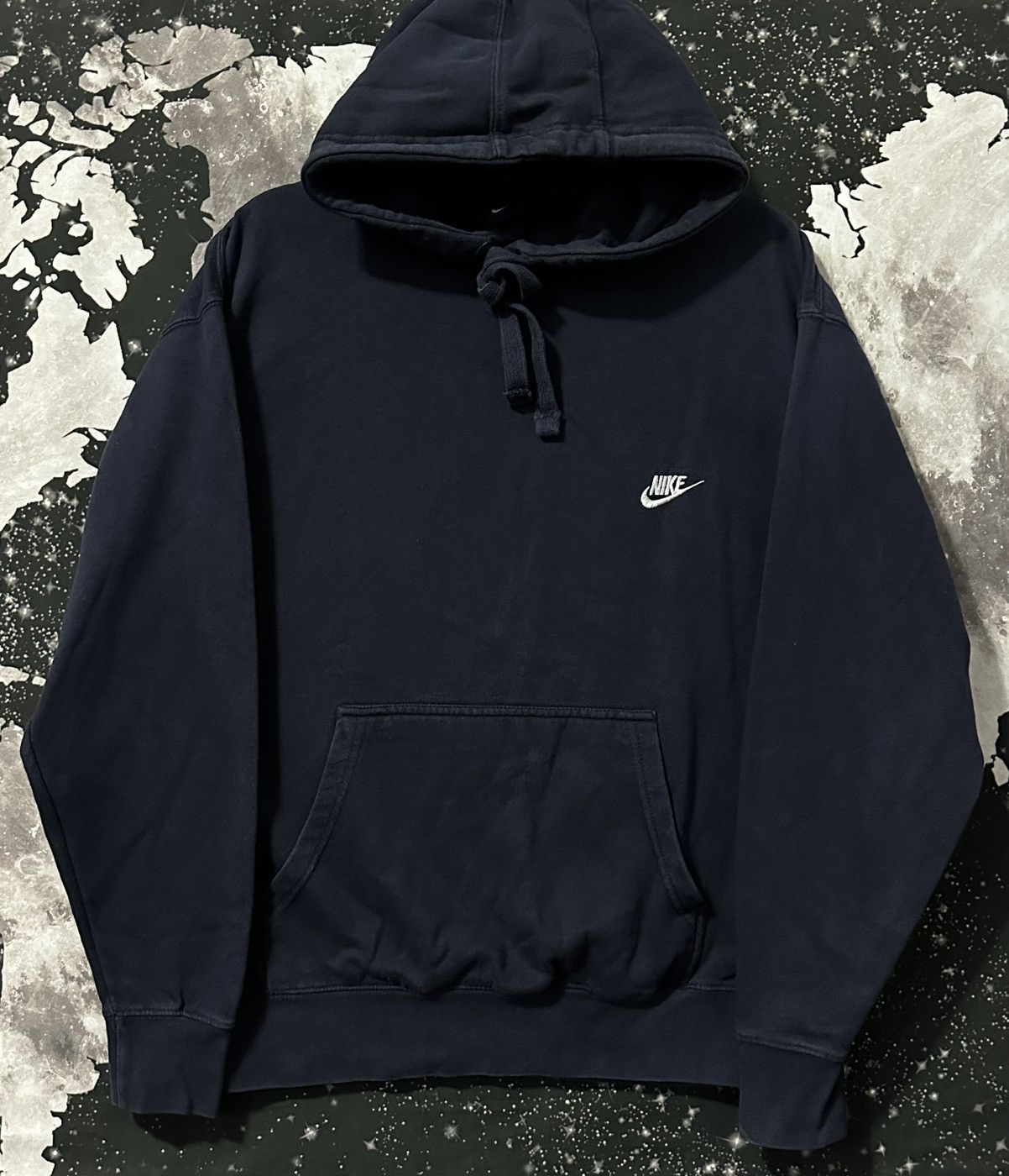 Nike Nike Mens Navy Pullover Hoodie Size US L / EU 52-54 / 3 - 1 Thumbnail