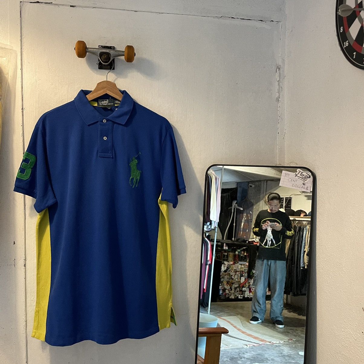 Polo Ralph Lauren Polo Ralph Lauren Big Pony Polo Size US L / EU 52-54 / 3 - 1 Thumbnail
