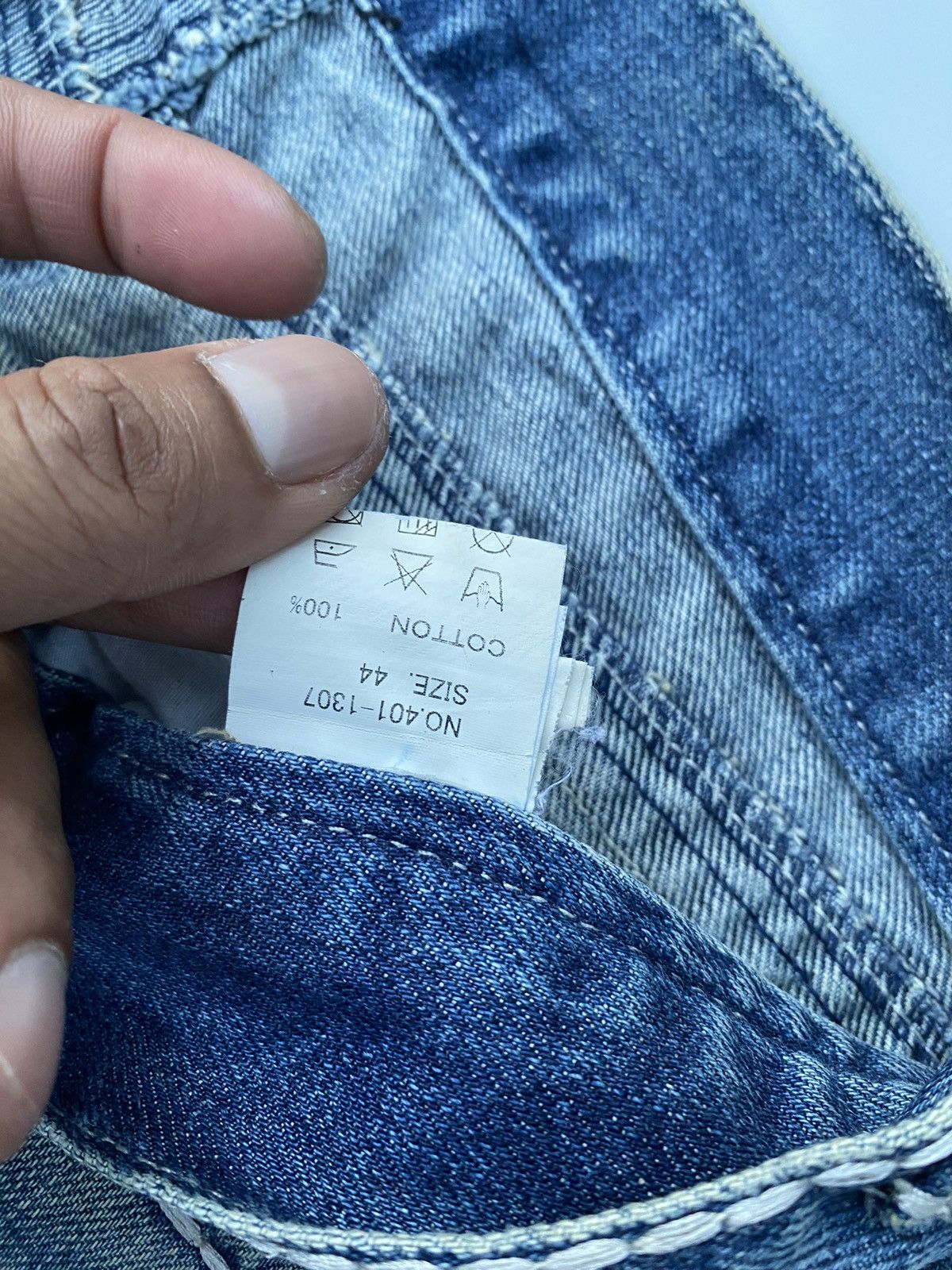 Japanese Brand × Vintage Vintage Denim Free Style Generation Outside Line Size US 32 / EU 48 - 14 Thumbnail