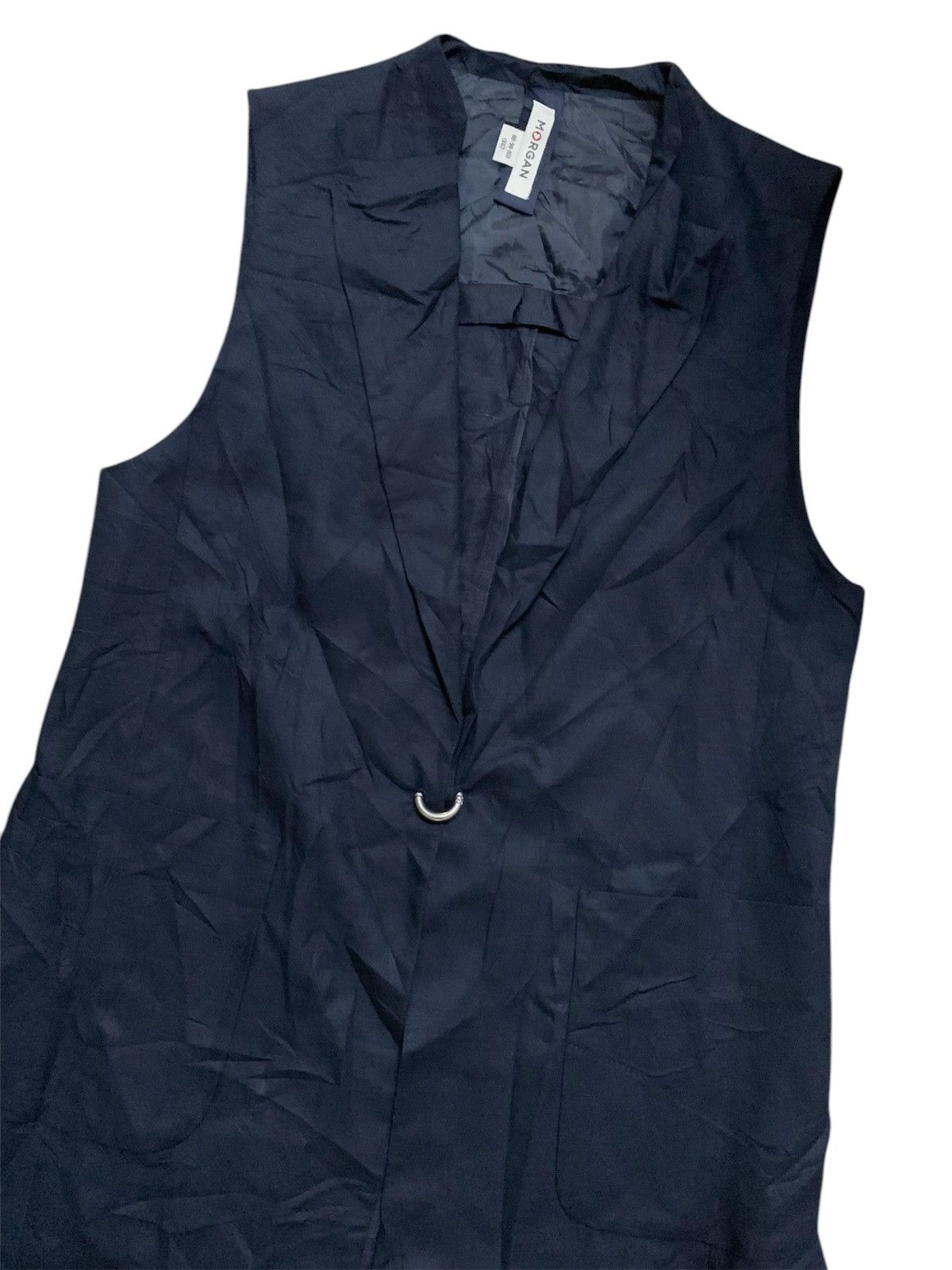 Issey Miyake Japanese Morgan Cardigan Tank Top Shirt Size S / US 4 / IT 40 - 2 Thumbnail