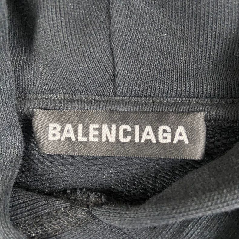 Balenciaga Balenciaga Yellow lock letter logo hooded sweatshirt 2504-N Size US XXS / EU 40 - 4 Thumbnail