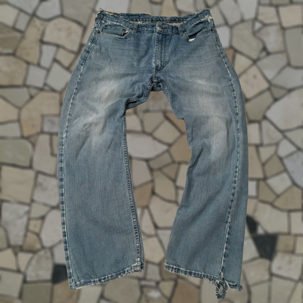 Levi's Levi's Jeans Men Size 38 Denim Distressed Pants 5-Pocket Regular Inseam 30 Blue Cotton Jeans Size US 38 / EU 54 - 1 Thumbnail