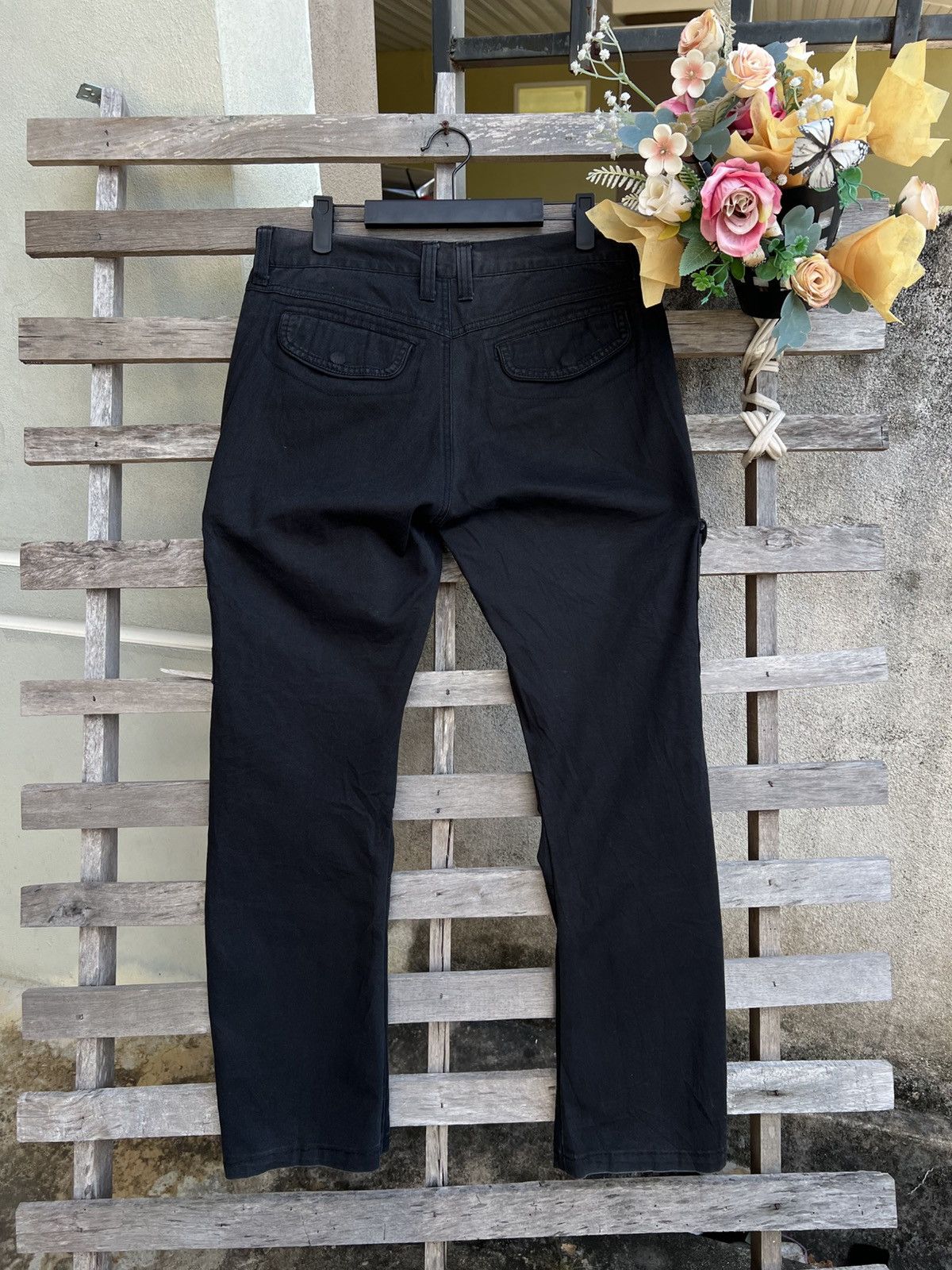 In The Attic Vintage In The Attic Modern Cargo Pants with Zipper & Buckle Size 33" - 7 Thumbnail