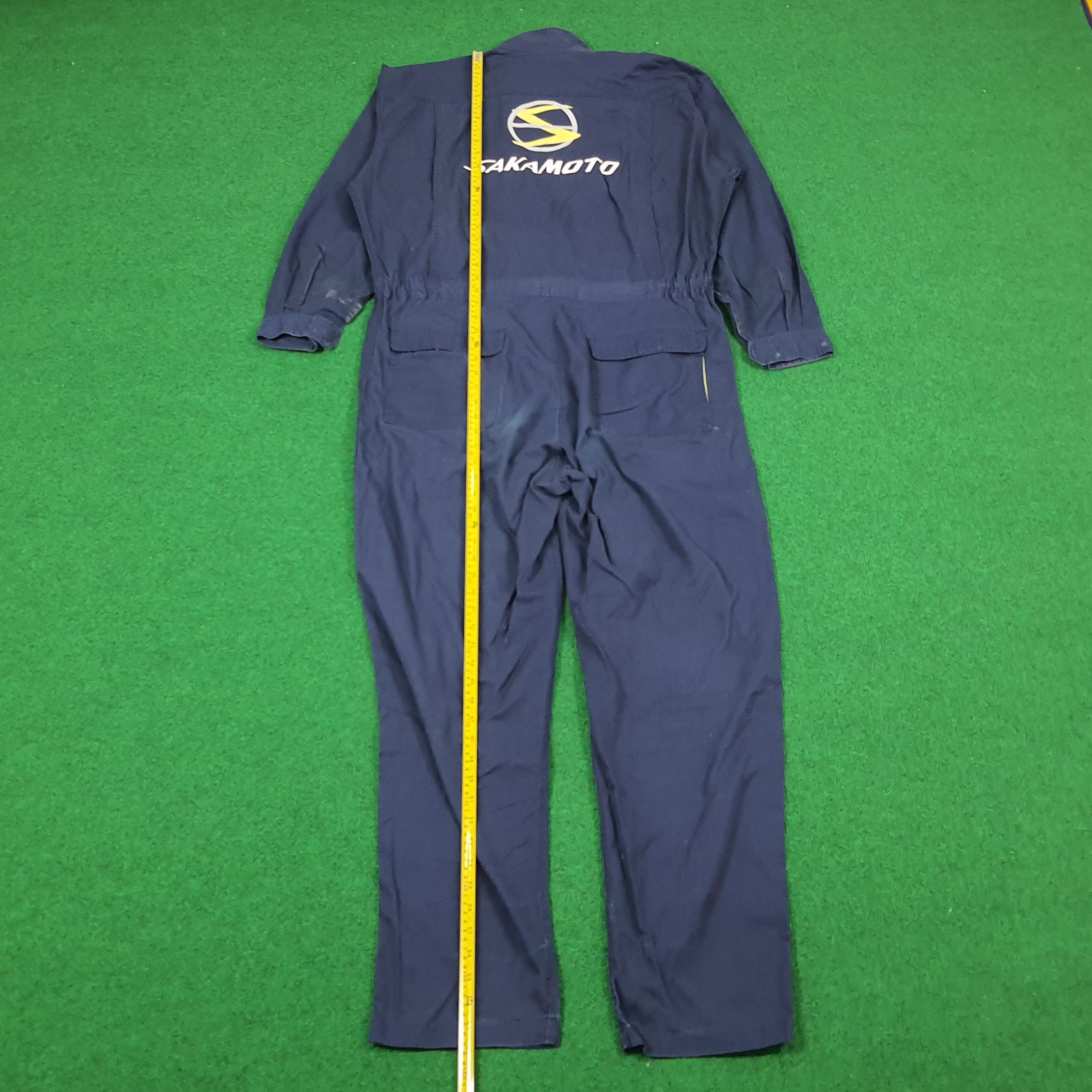 Japanese Brand Vintage Sakamoto Japanese Brand Worker Coverall Size US L / EU 52-54 / 3 - 4 Thumbnail