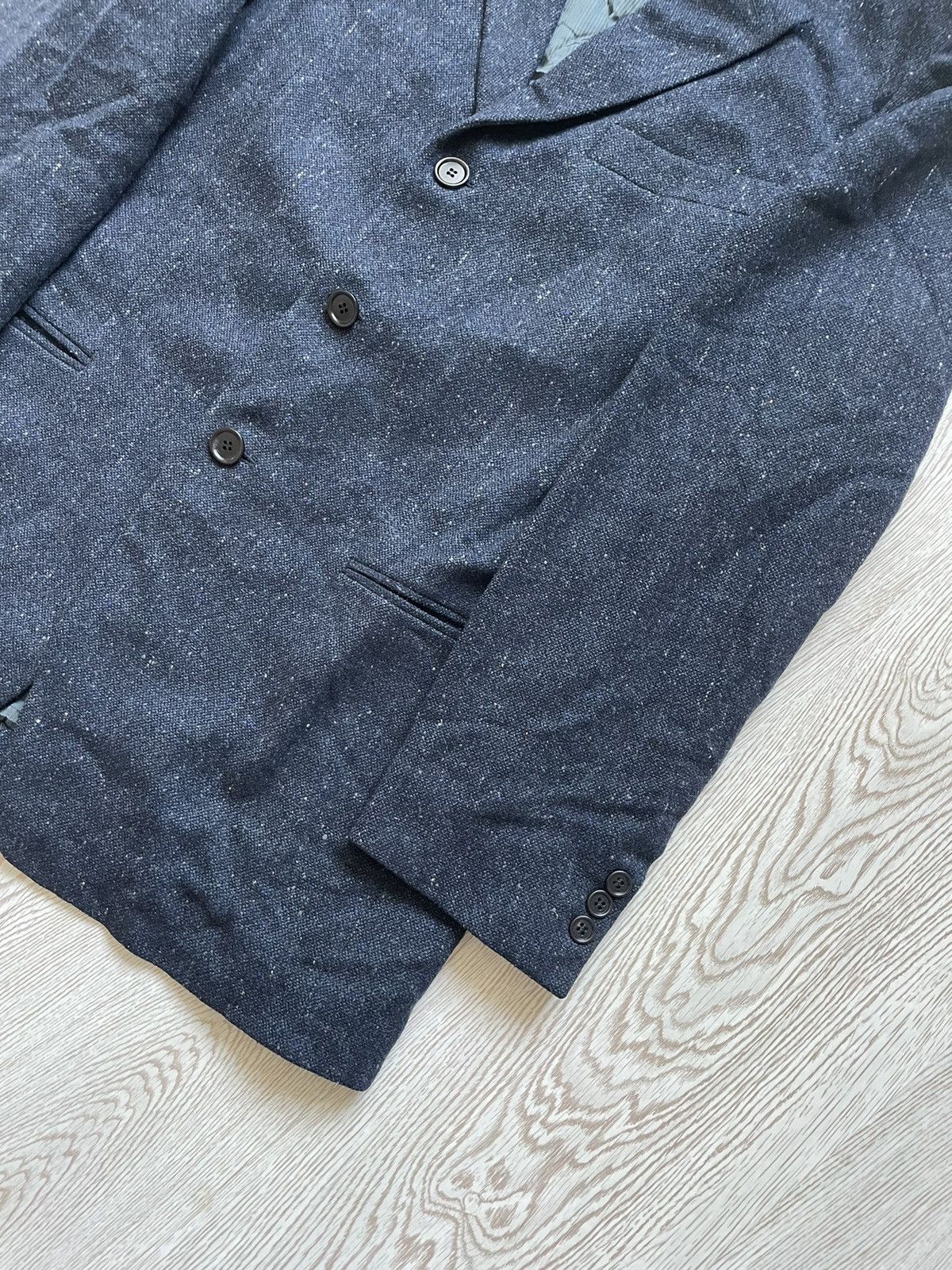 Ermenegildo Zegna Ermenegildo Zegna Soft Blue Wool&Cashmere blazer Size 48R - 3 Thumbnail