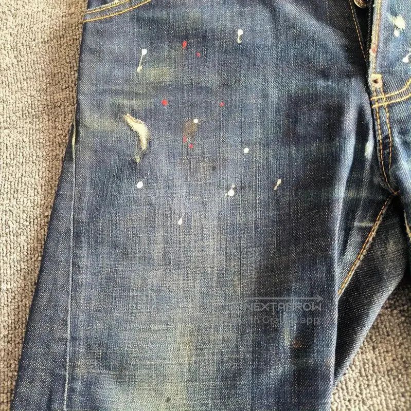 Dsquared2 DSQUARED2 Men's Casual Blue Denim Pants . Size US 32 / EU 48 - 6 Thumbnail