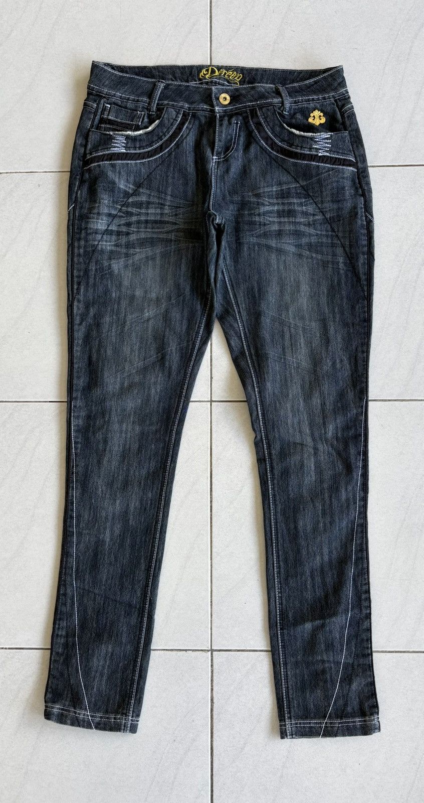 Other Dereon Streetwear Distressed Denim Size US 33 - 2 Thumbnail