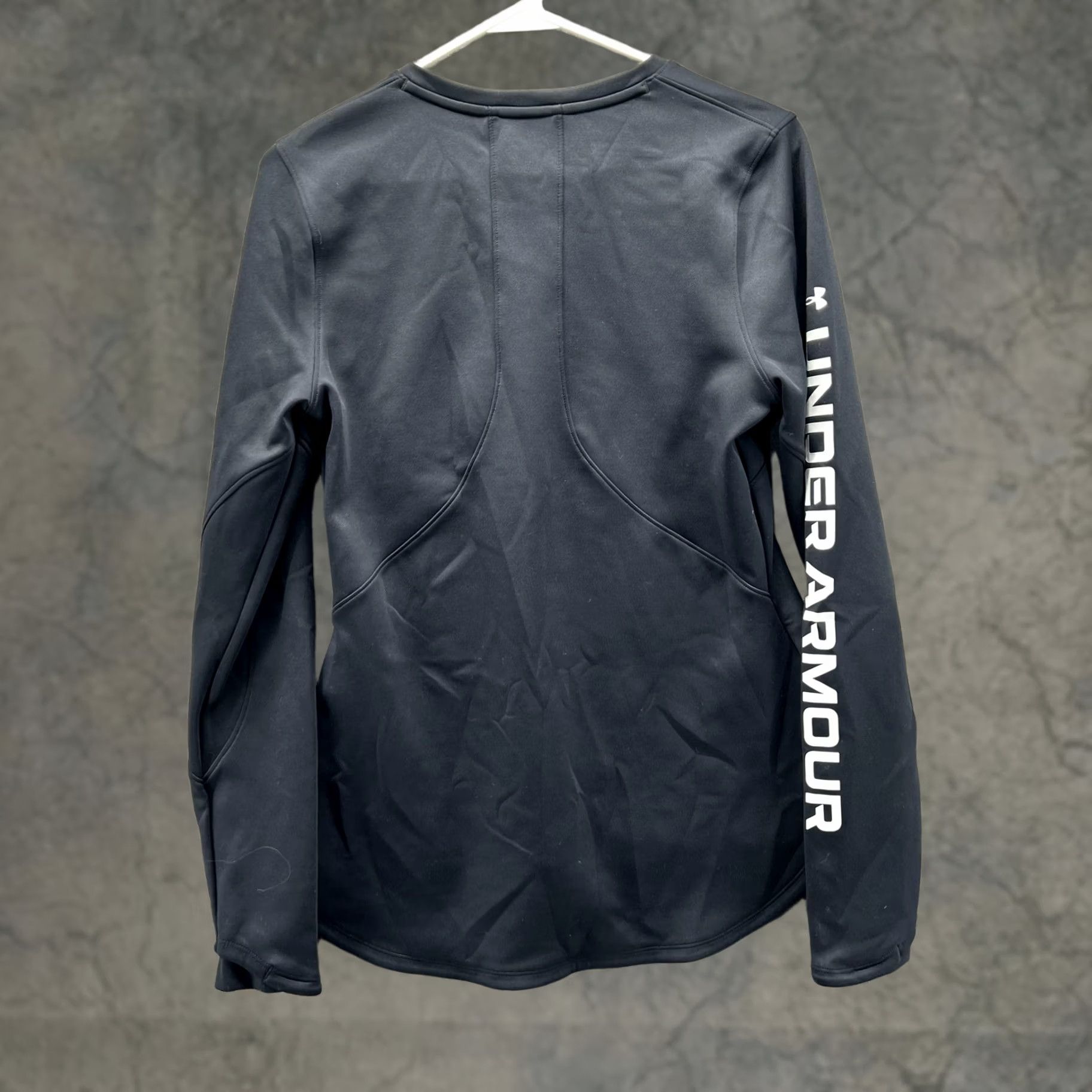 Under Armour Under Armour Shirt Womens Medium Black ColdGear Long Sleeve Athletic Thermal Top Size M / US 6-8 / IT 42-44 - 1 Thumbnail