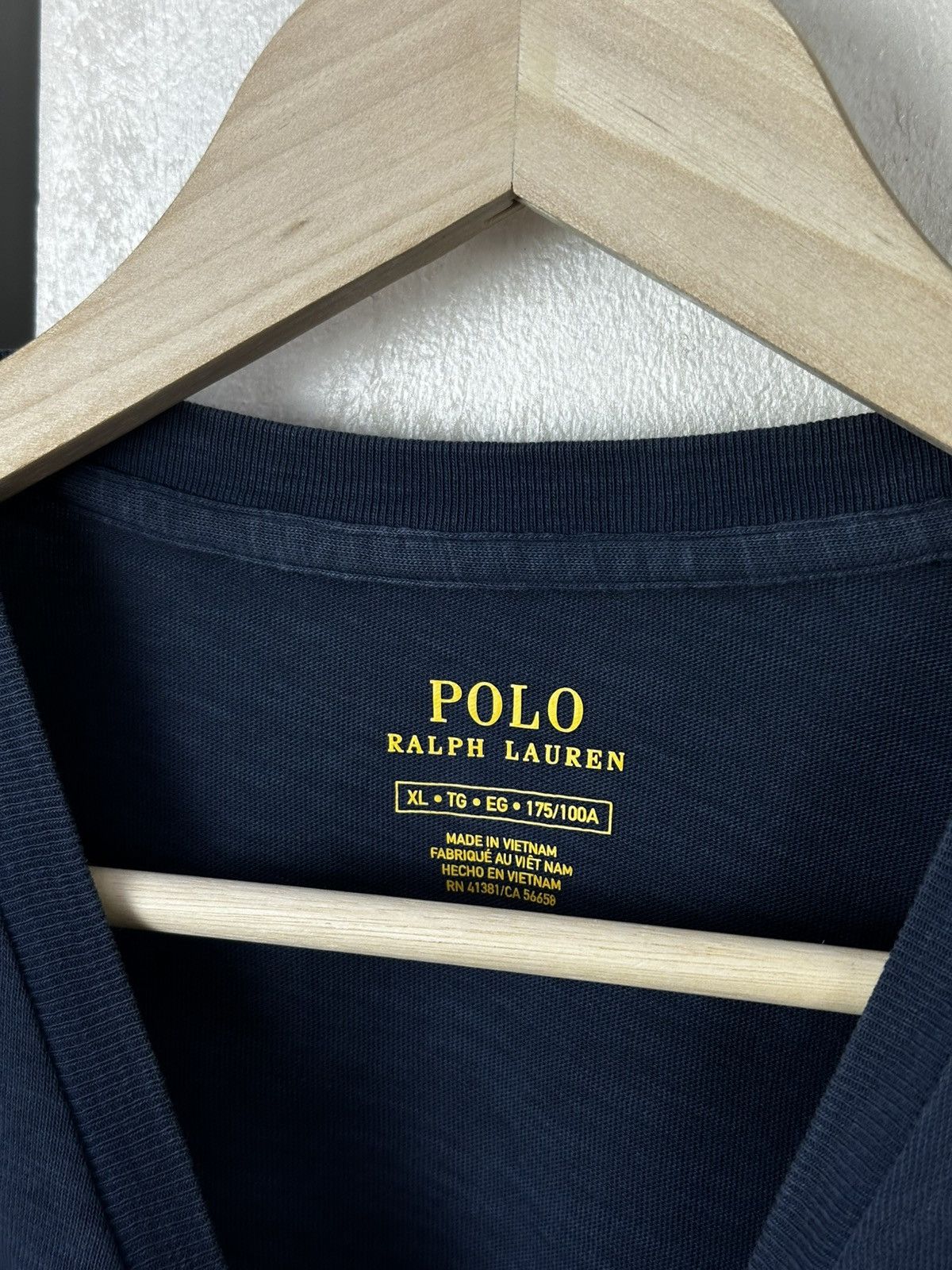 Other VINTAGE Y2K POLO RALPH LAUREN USA FLAG TEE Size US XL / EU 56 / 4 - 5 Thumbnail