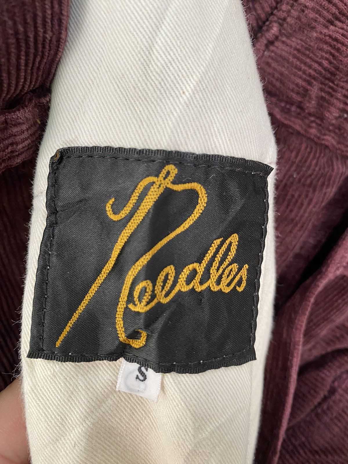 Needles Needles Corduroy zipper pocket Size US 29 - 16 Thumbnail