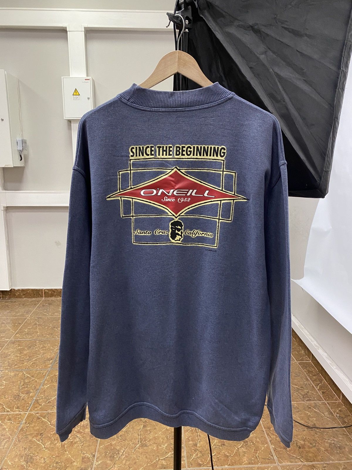 O'Neill 🇺🇸 Vintage 90s O’Neill Big logo Santa Cruz sweater Y2K Size US XL / EU 56 / 4 - 1 Thumbnail