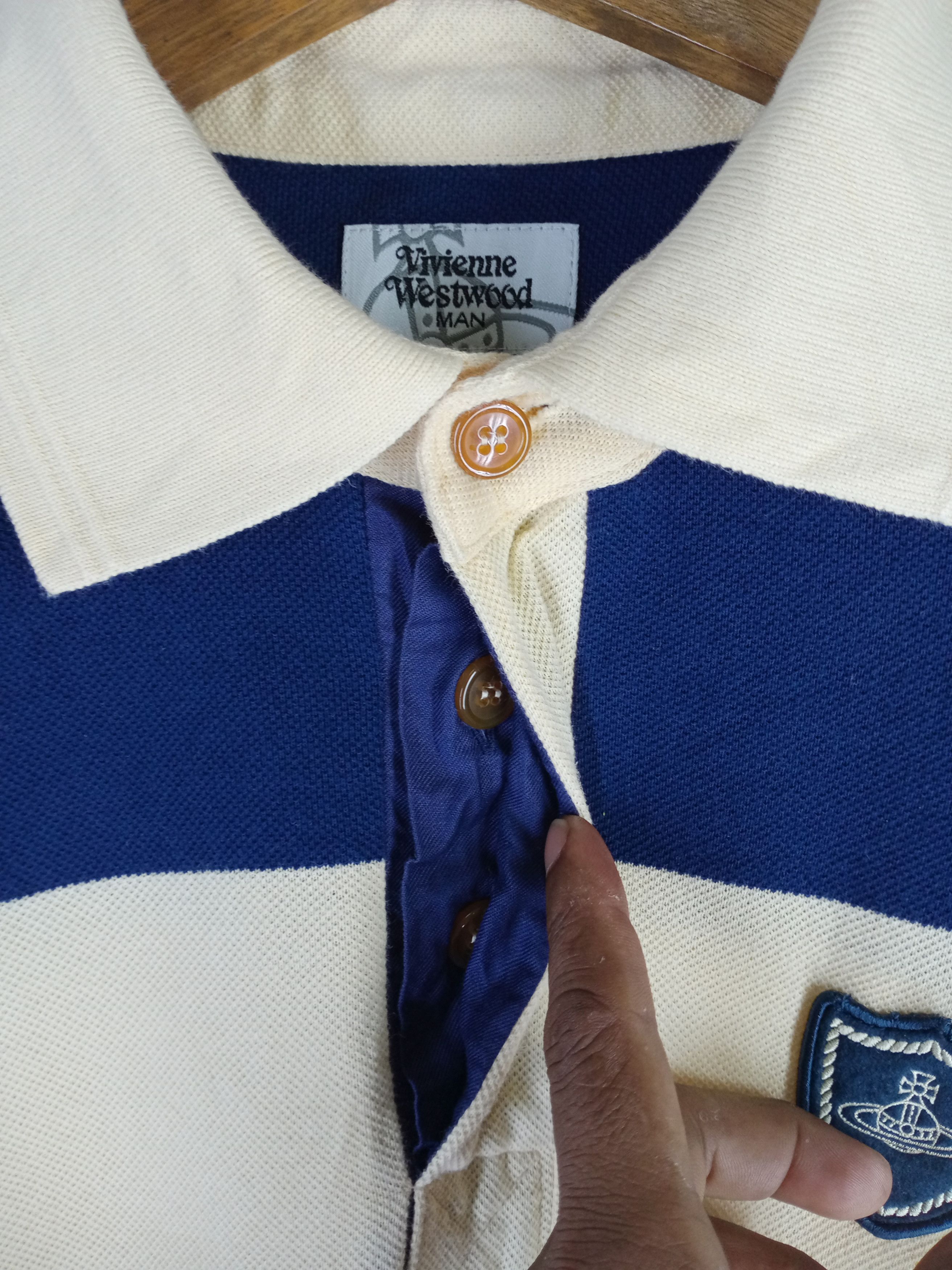 Vivienne Westwood Vivienne Westwood Man Polo Shirt Size US L / EU 52-54 / 3 - 5 Thumbnail