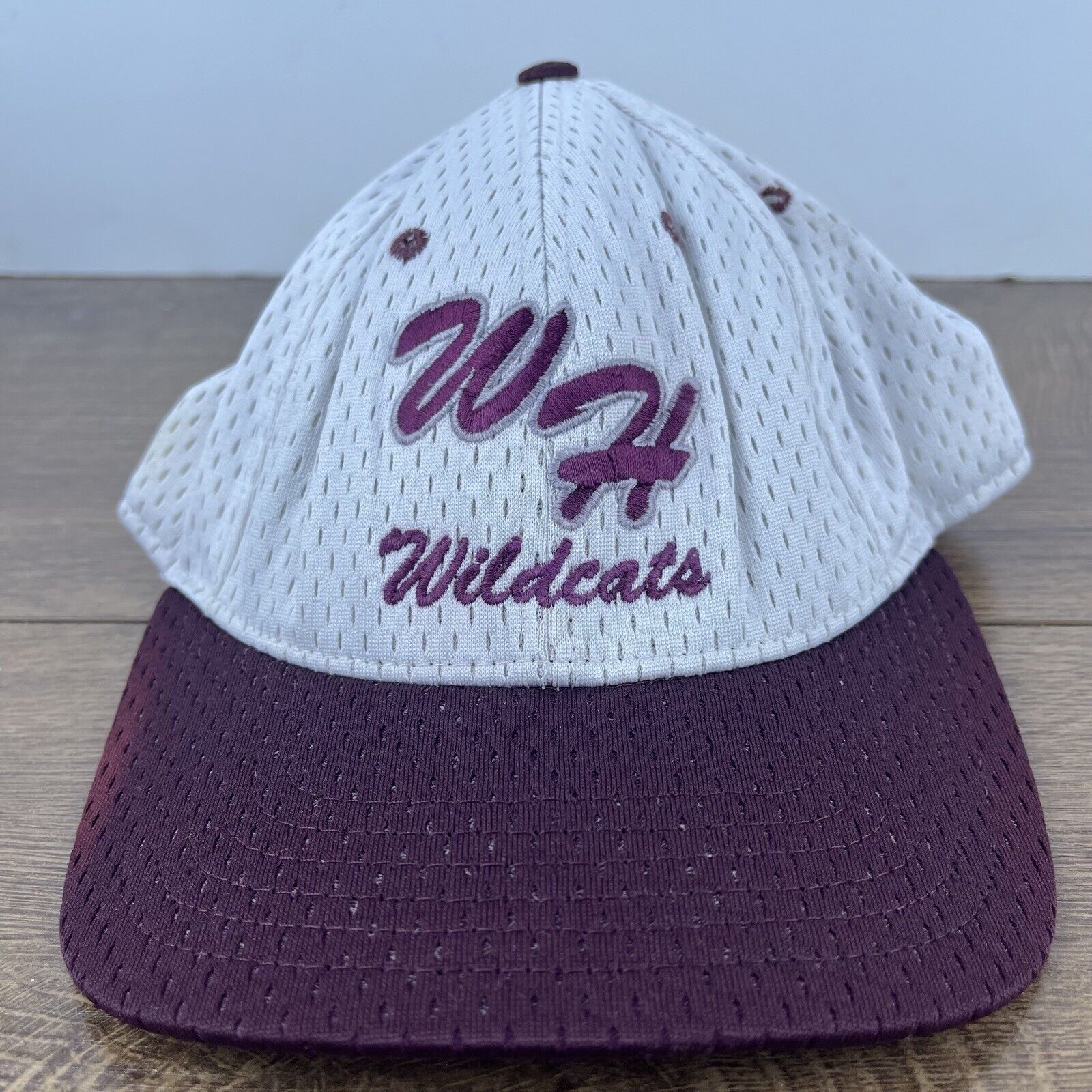 Other WH Wildcats Hat Wildcats Baseball White Adjustable Hat White Size ONE SIZE - 2 Thumbnail