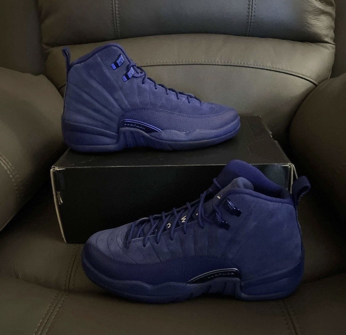 Jordan Brand Air Jordan 12 Retro BG ‘Deep Royal’ Size US 7 / EU 40 - 1 Thumbnail