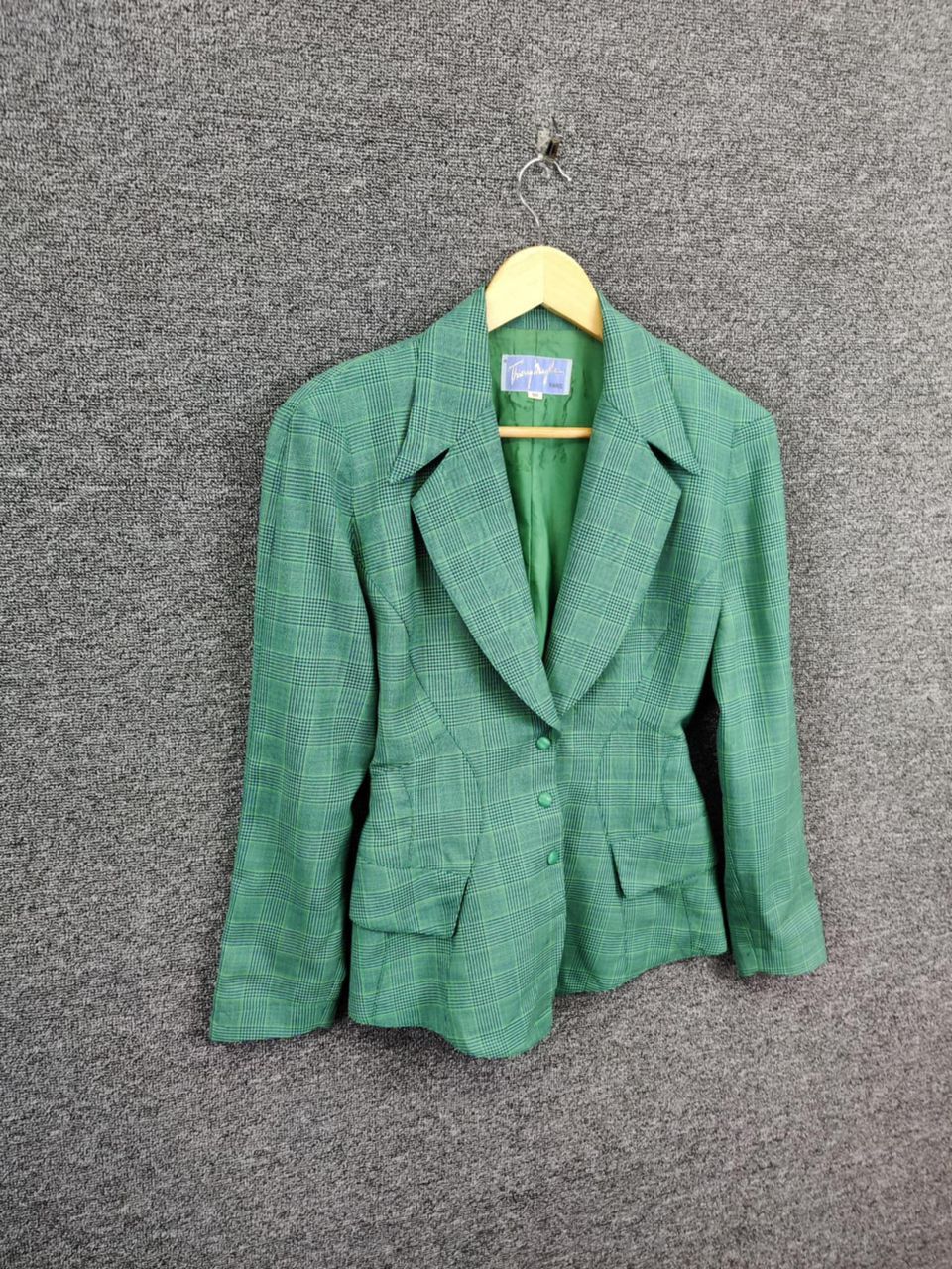 Thierry Mugler Thierry Mugler Paris Wool Belted Blazer Size S / US 4 / IT 40 - 5 Thumbnail