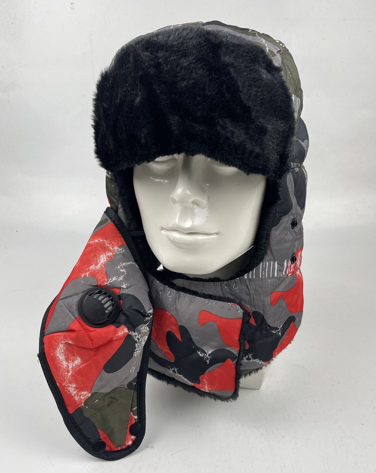 Japanese Brand multicolour balaclava winter mask tc36 Size ONE SIZE - 3 Thumbnail