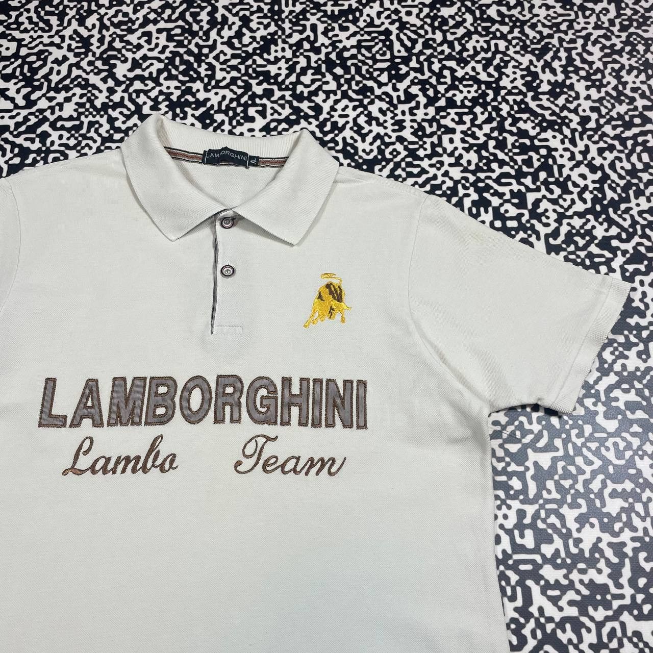 Lamborghini Vintage Y2K Lamborghini Racing Retro Polo T-shirt 90s Style Size US L / EU 52-54 / 3 - 5 Thumbnail