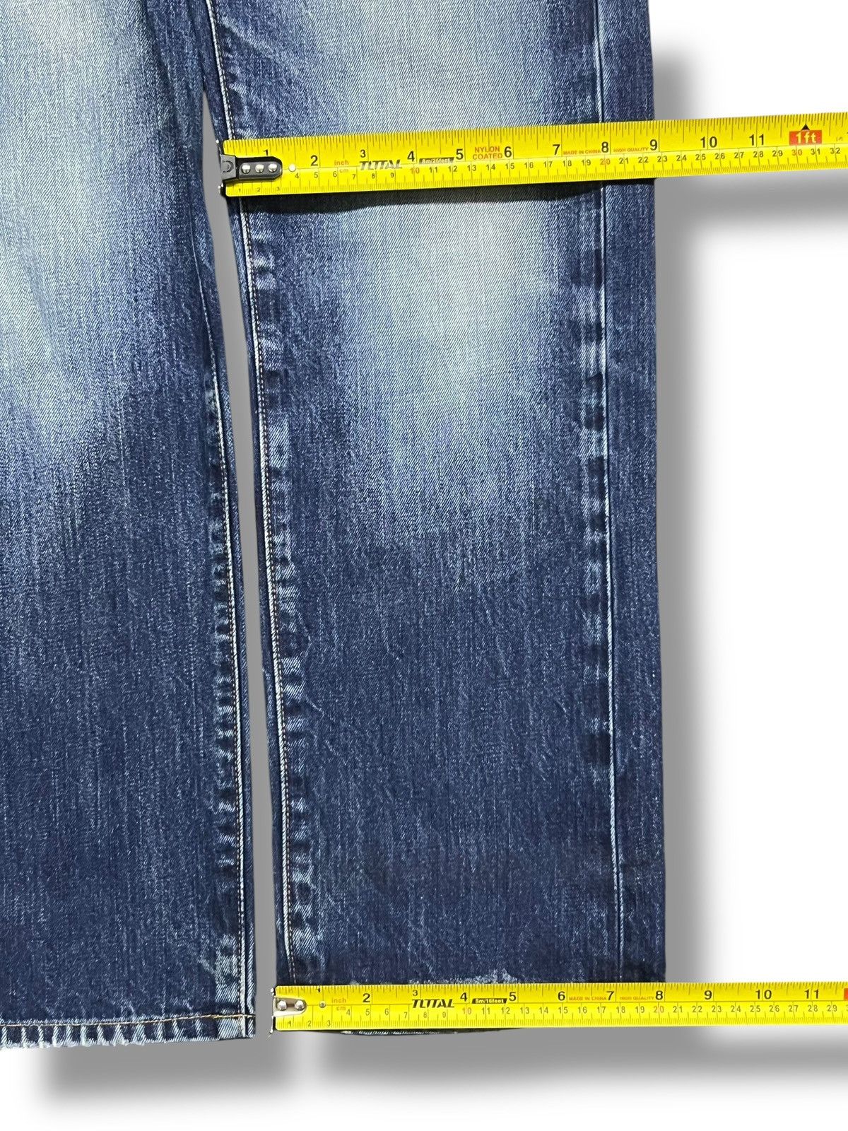 Levi's Vintage Levi’s 505 - Faded Wash, Distressed Denim Size US 32 / EU 48 - 21 Thumbnail