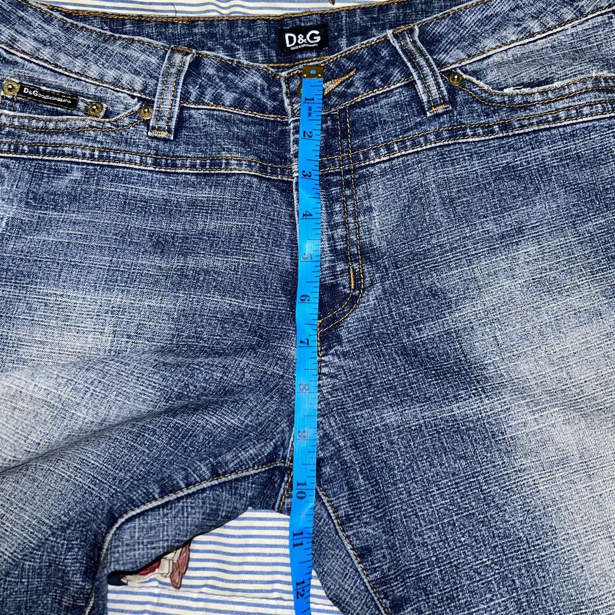 Dolce & Gabbana Dolce & Gabbana D&G EMBROIDERY Jeans Size US 31 - 21 Thumbnail