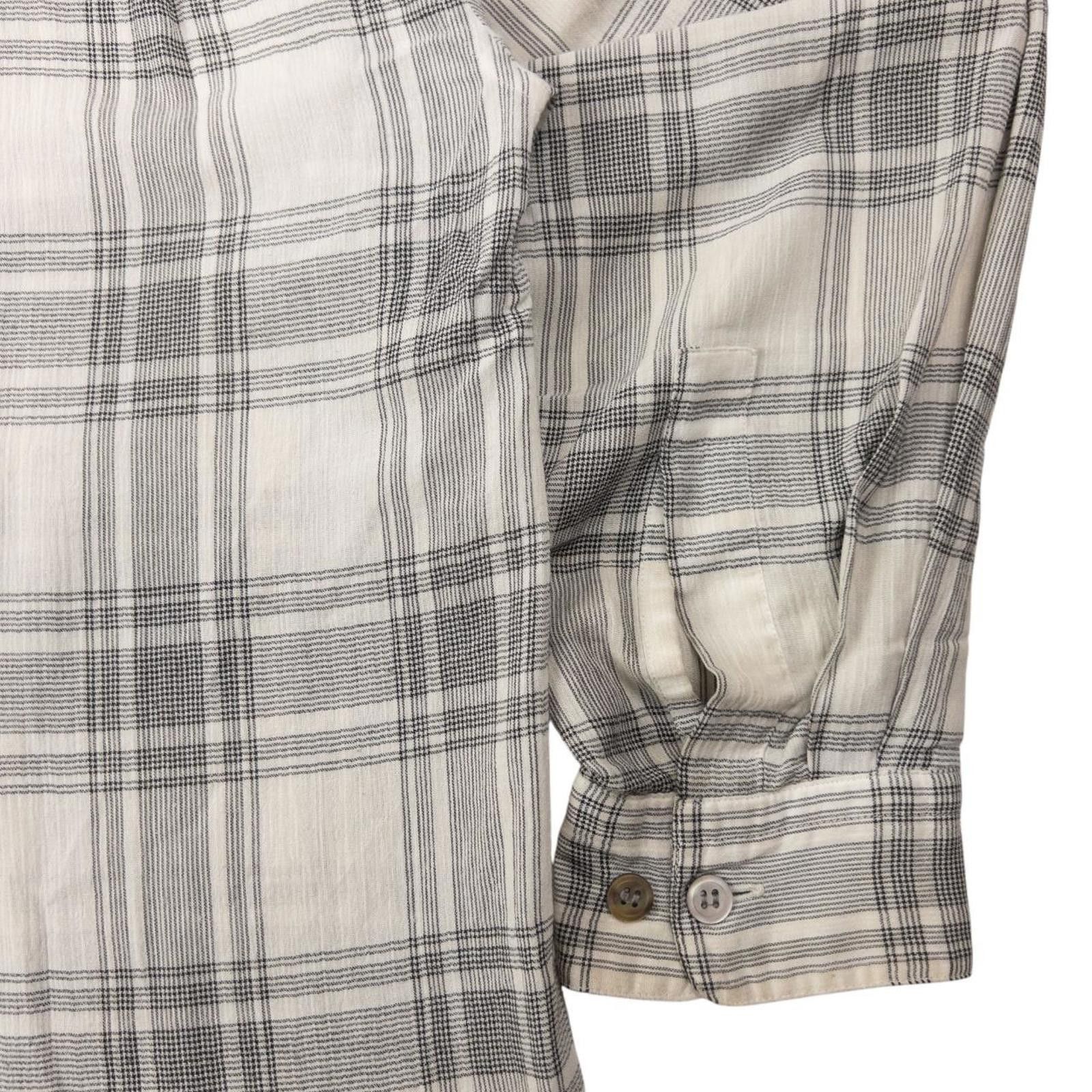 Issey Miyake Vintage Issey Miyake Checkered Long Sleeve Shirt Size L Size US L / EU 52-54 / 3 - 5 Thumbnail