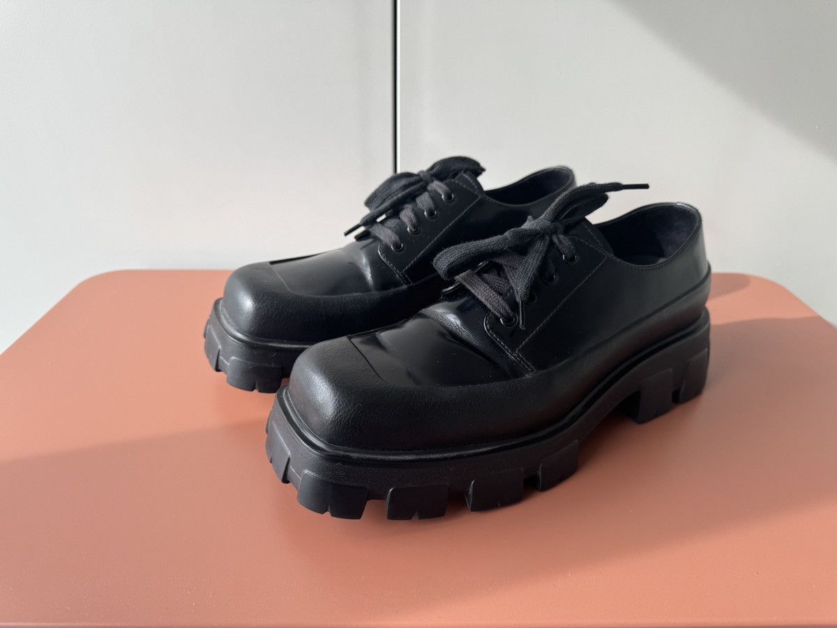 Prada Prada laced up Monolith Size US 9 / EU 42 - 1 Thumbnail
