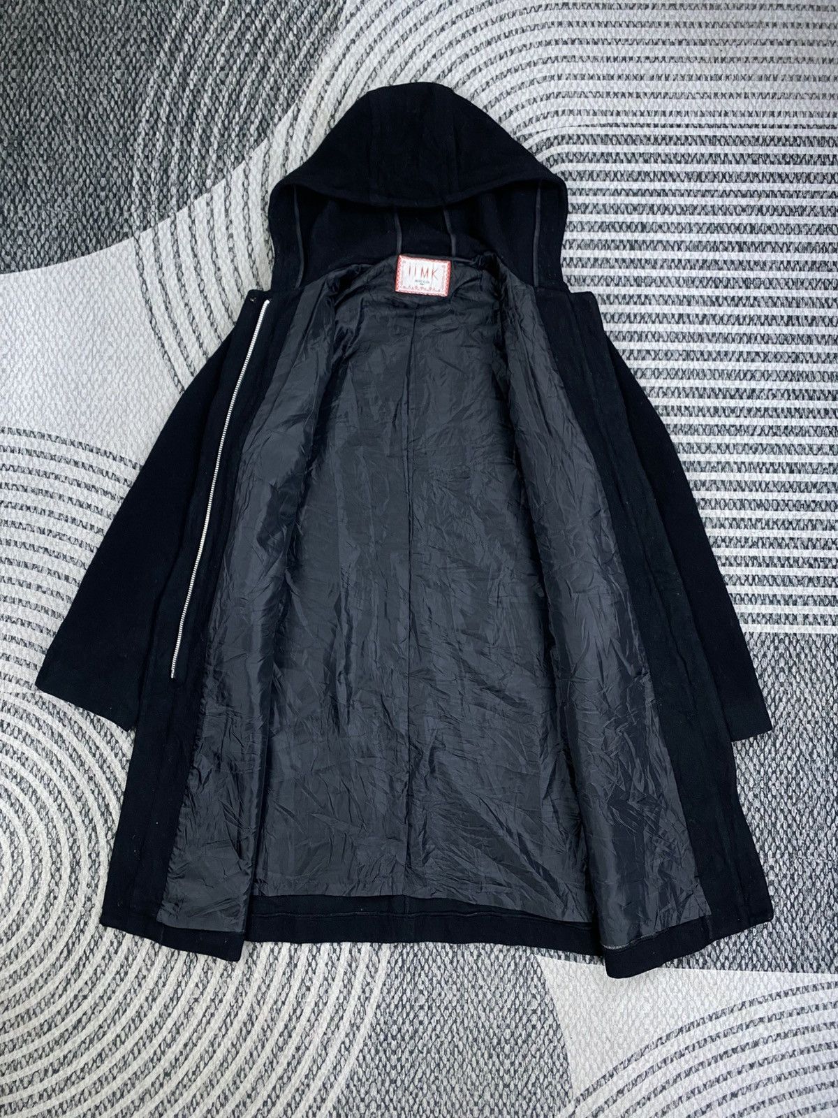 Michel Klein Vintage Michel Klein Black Plain Long Parka Size US M / EU 48-50 / 2 - 5 Thumbnail