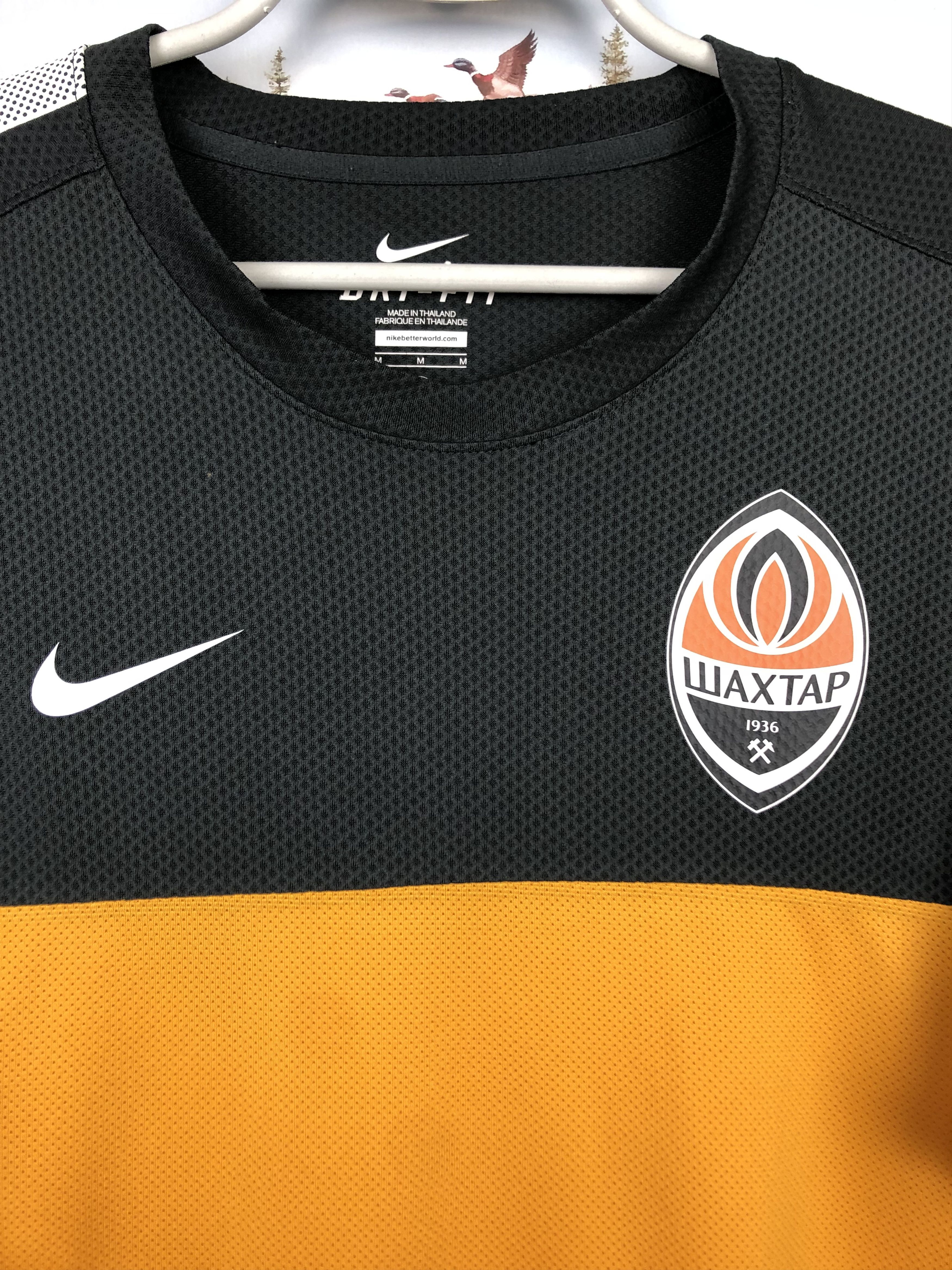 Nike Shakhtar Donetsk Football Shirt Soccer Jersey Player Issue Size US M / EU 48-50 / 2 - 3 Thumbnail
