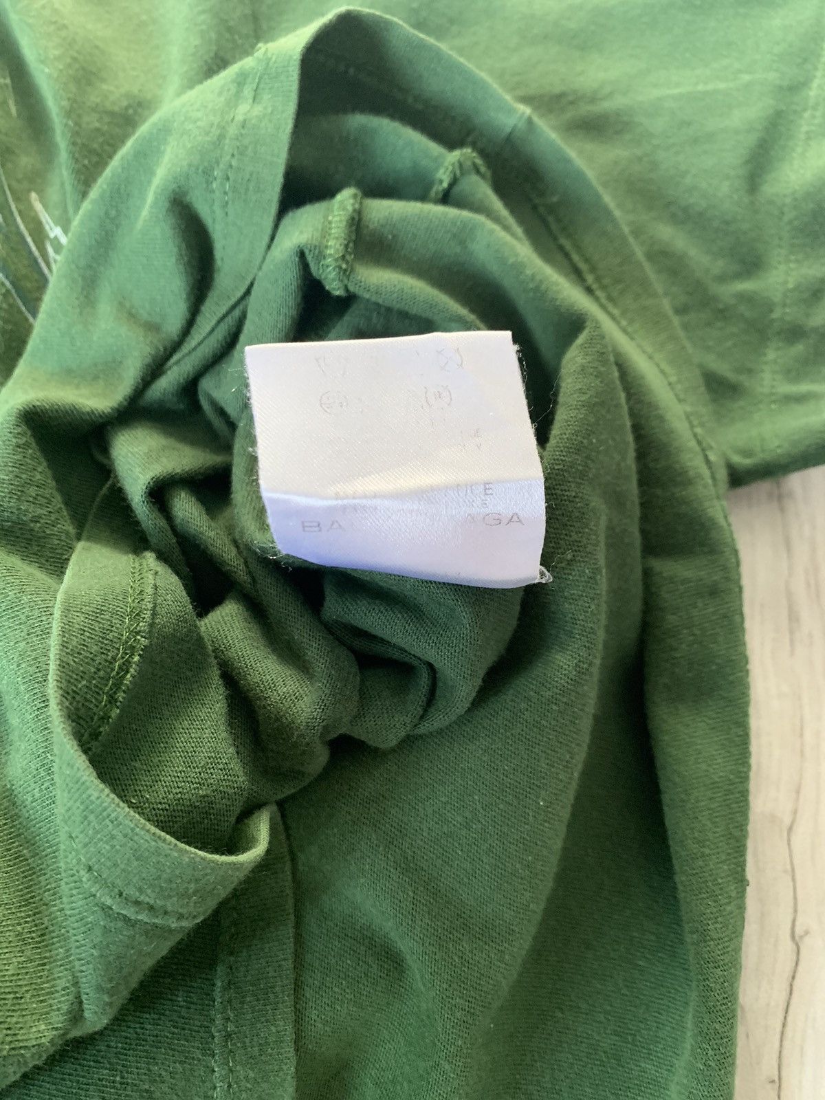balenciaga vintage t-shirt concert green VERY RARE